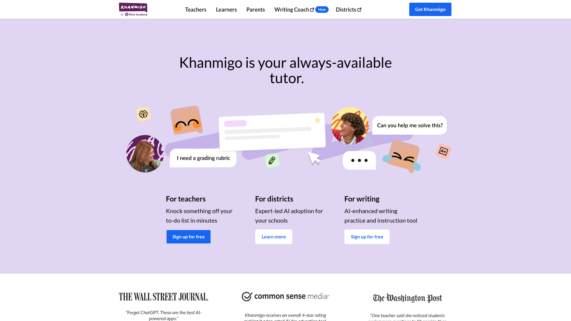 Khanmigo screenshot
