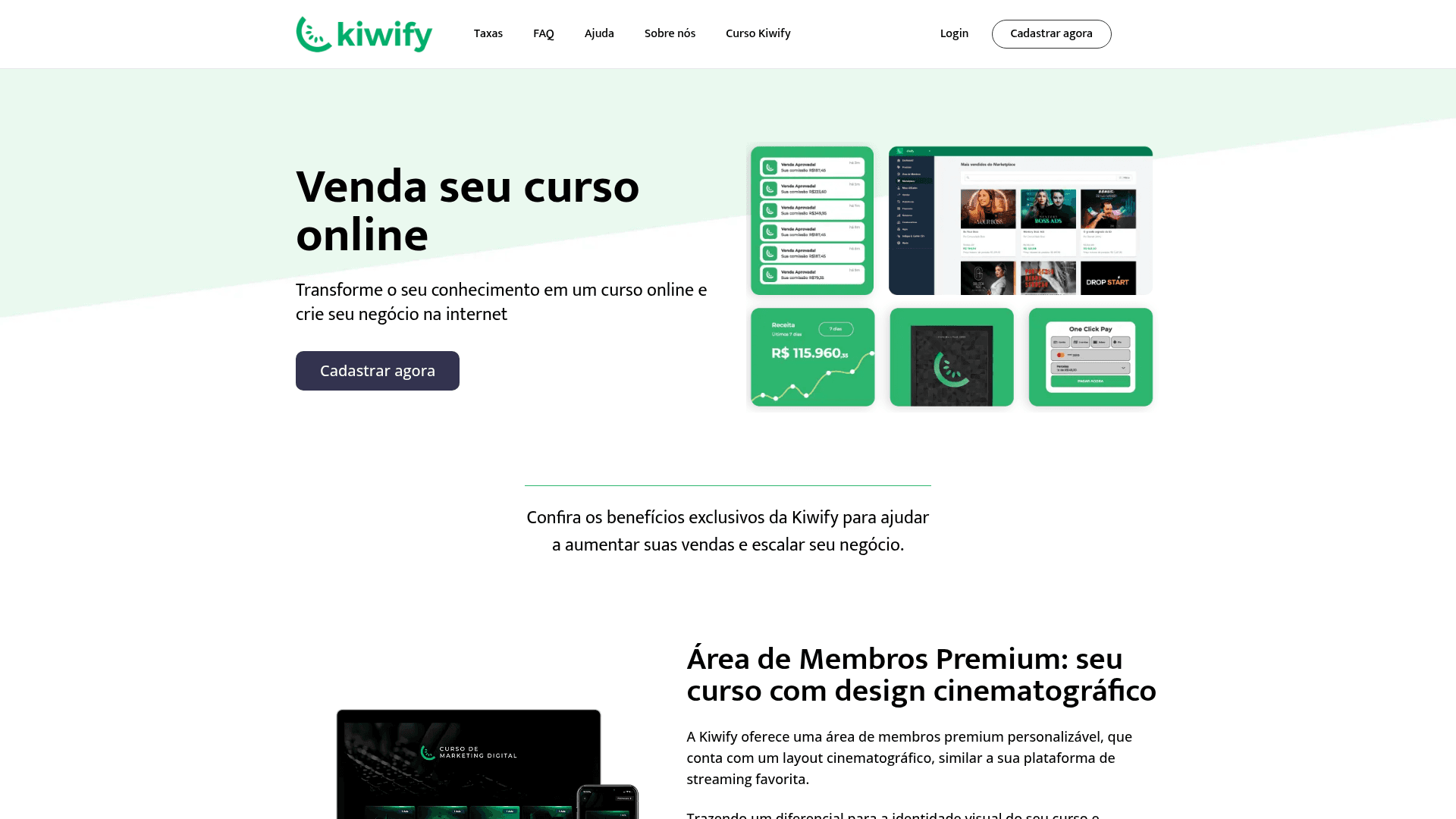 Kiwify screenshot
