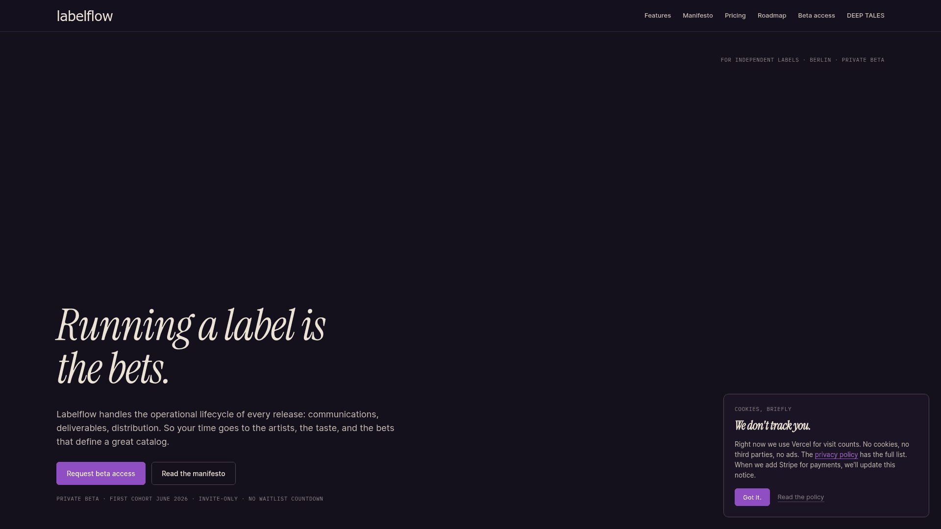 LabelFlow screenshot
