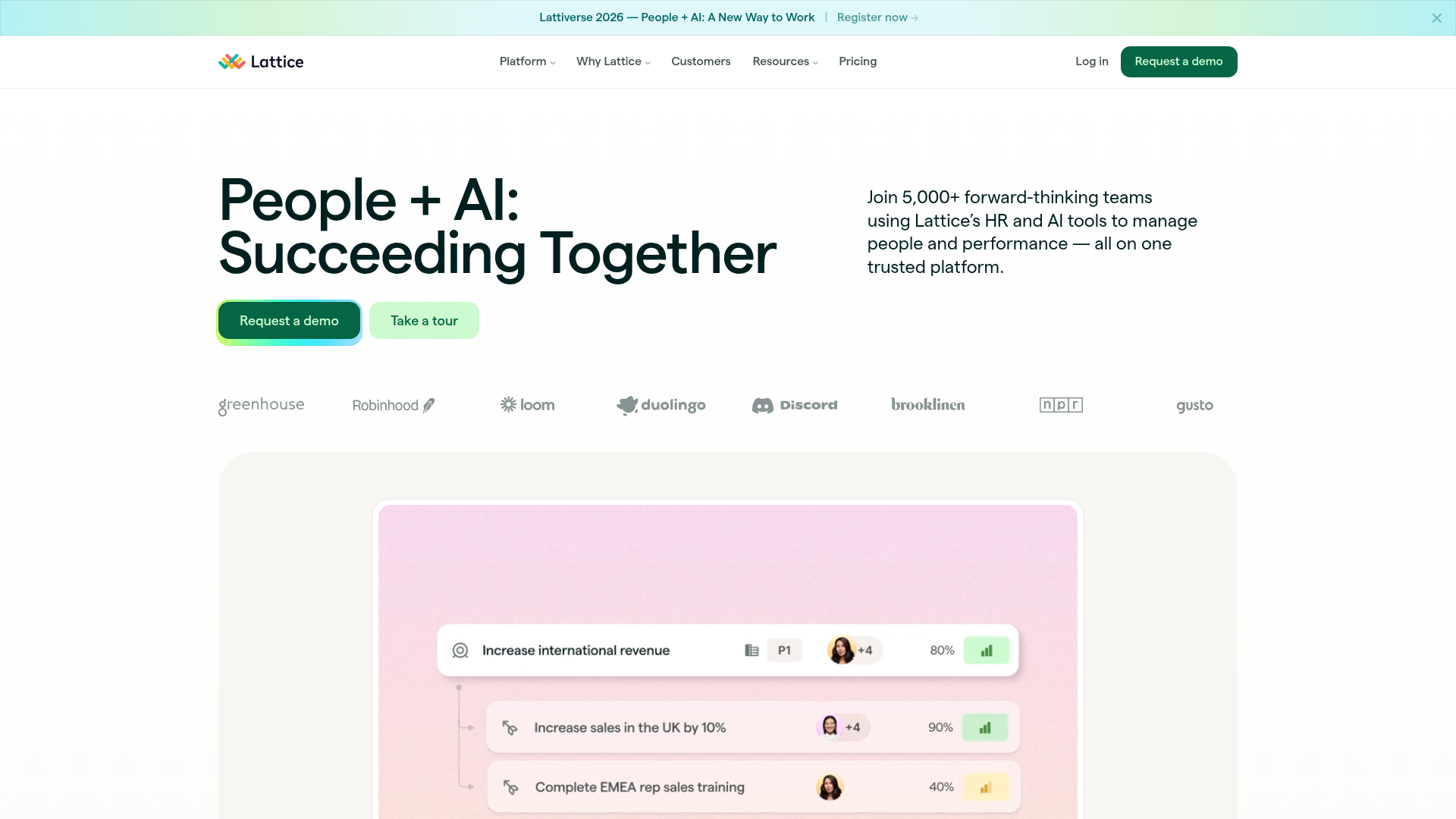 Lattice screenshot