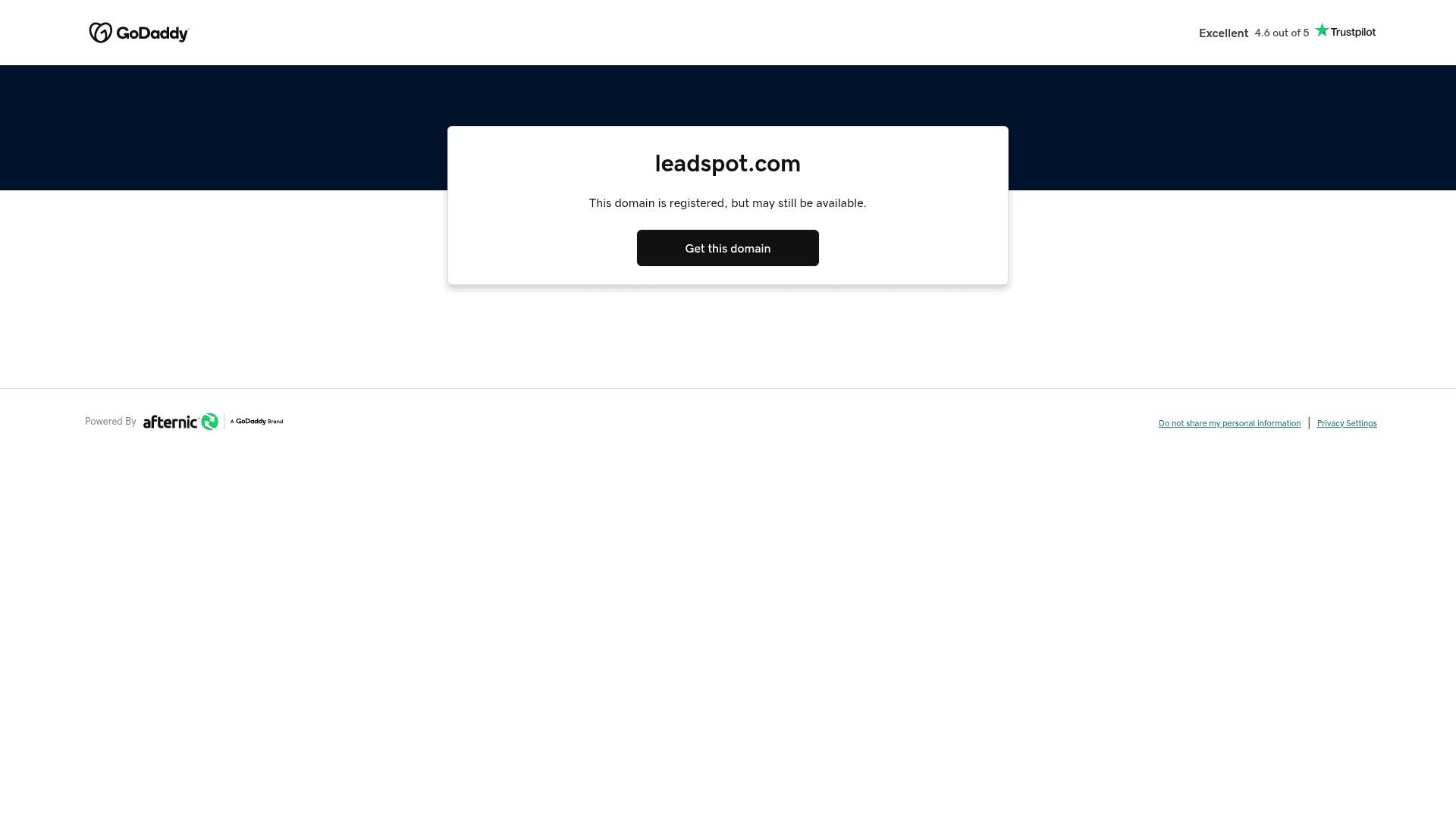 LeadSpot screenshot