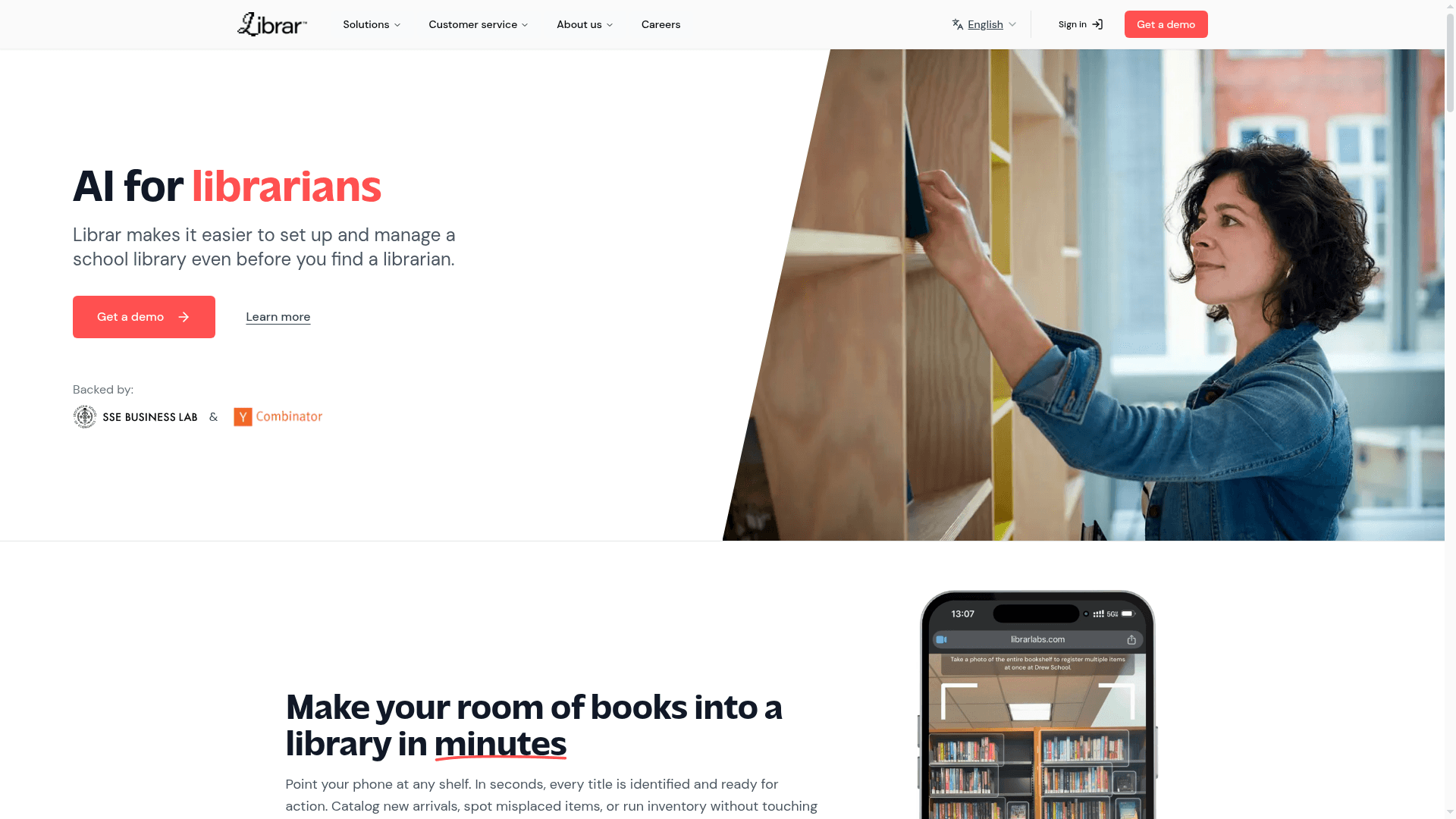 Librar Labs screenshot