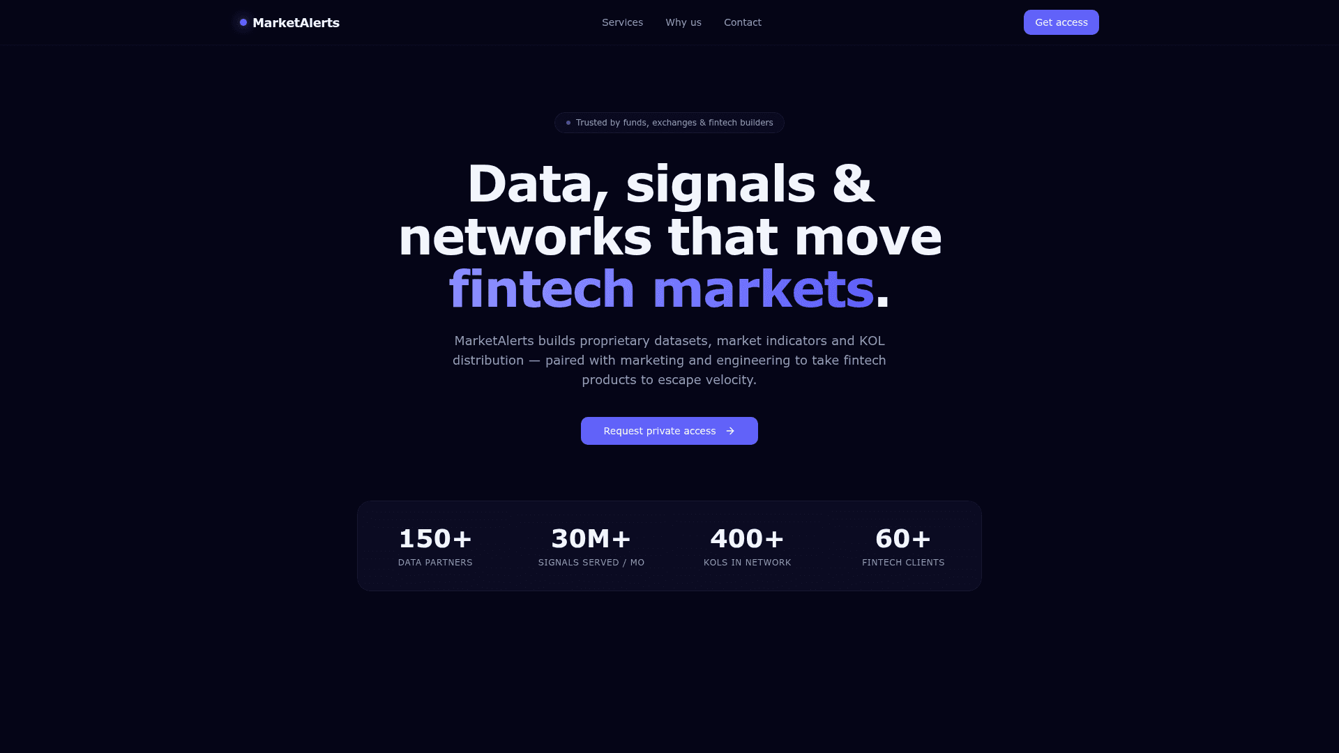MarketAlerts.ai screenshot