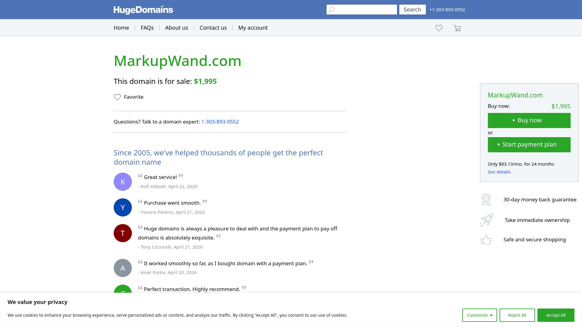 Markupwand screenshot
