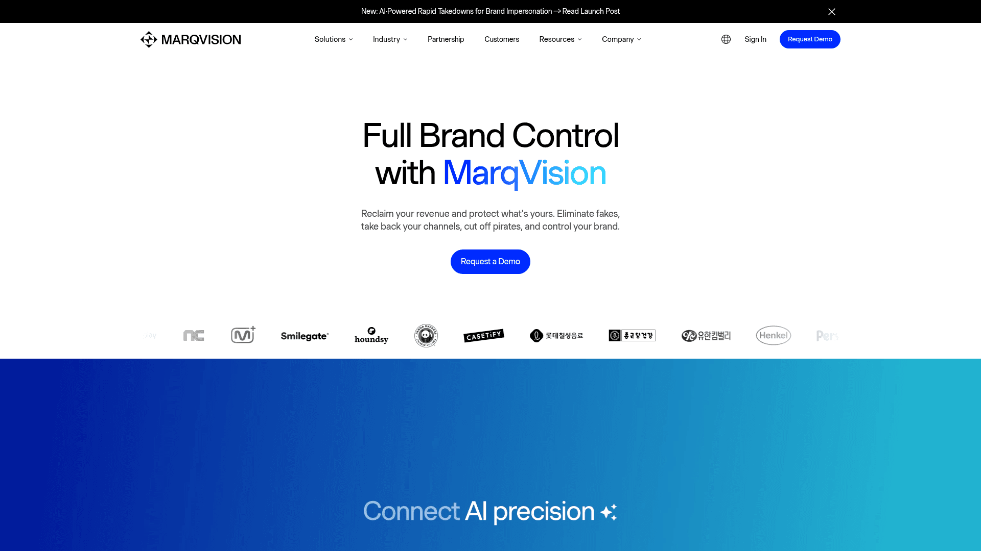 MarqVision screenshot