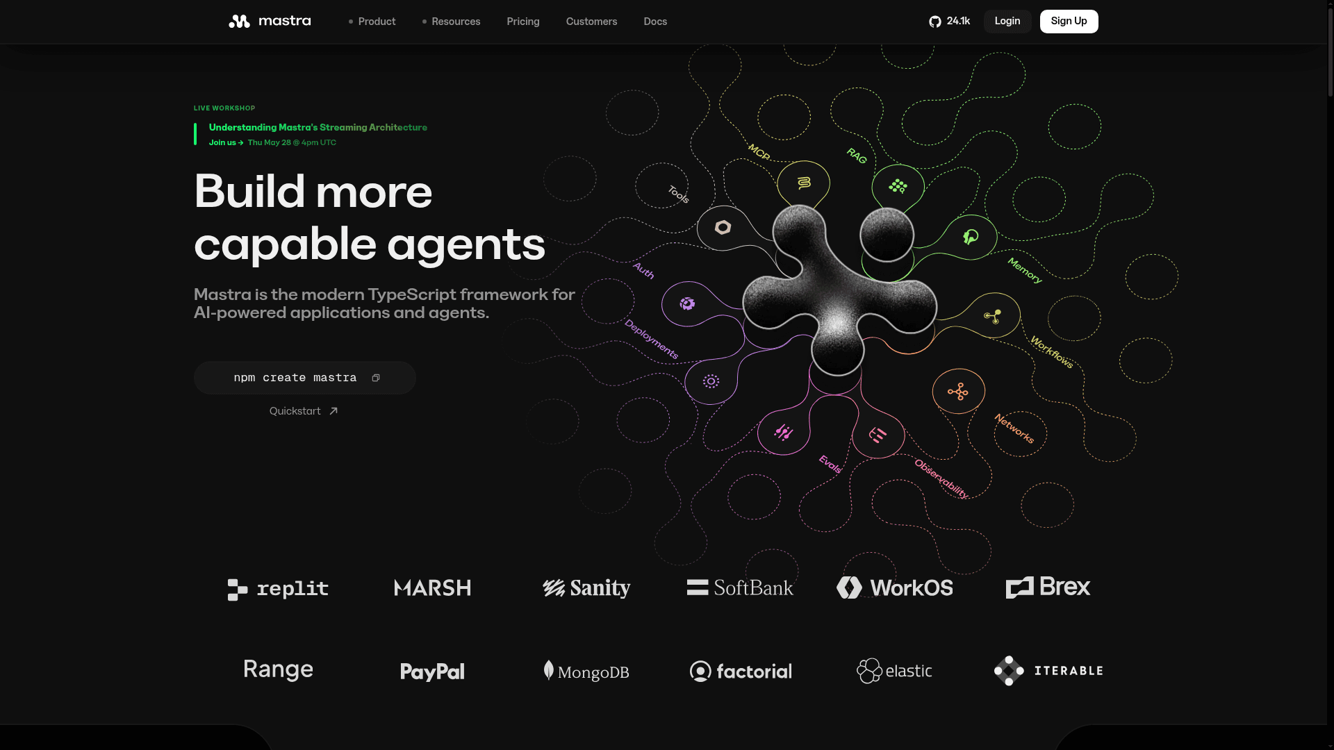 Mastra screenshot