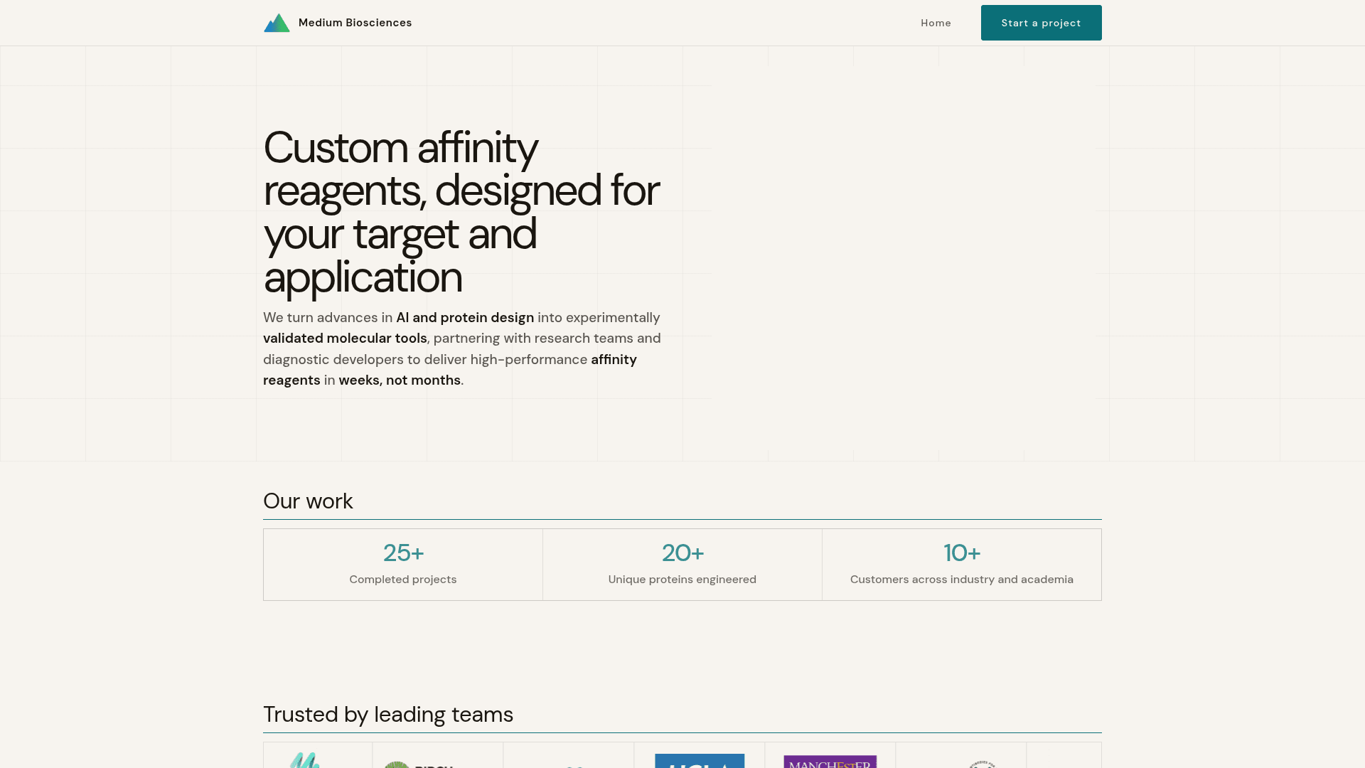 Medium Biosciences screenshot