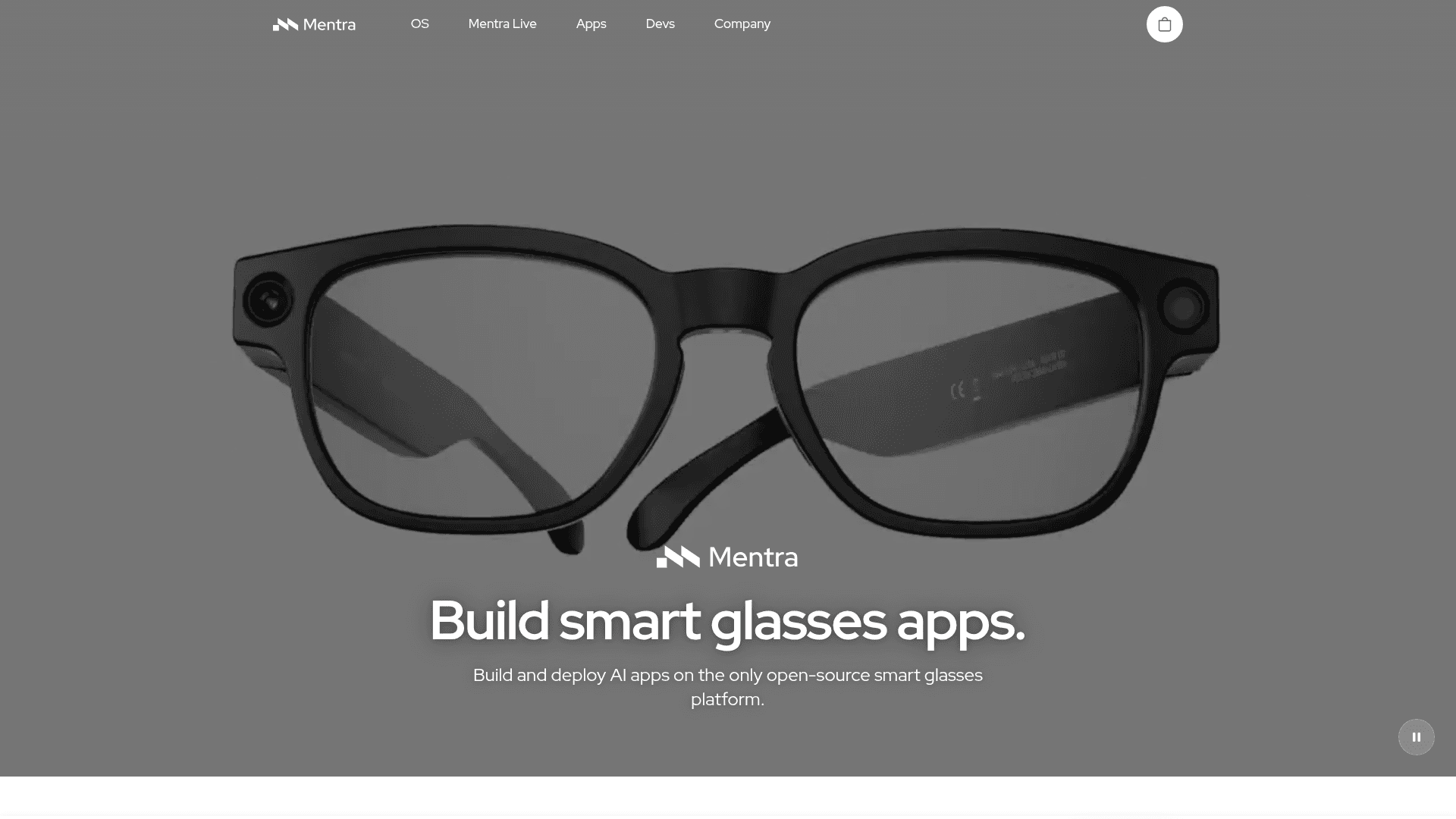 Mentra screenshot