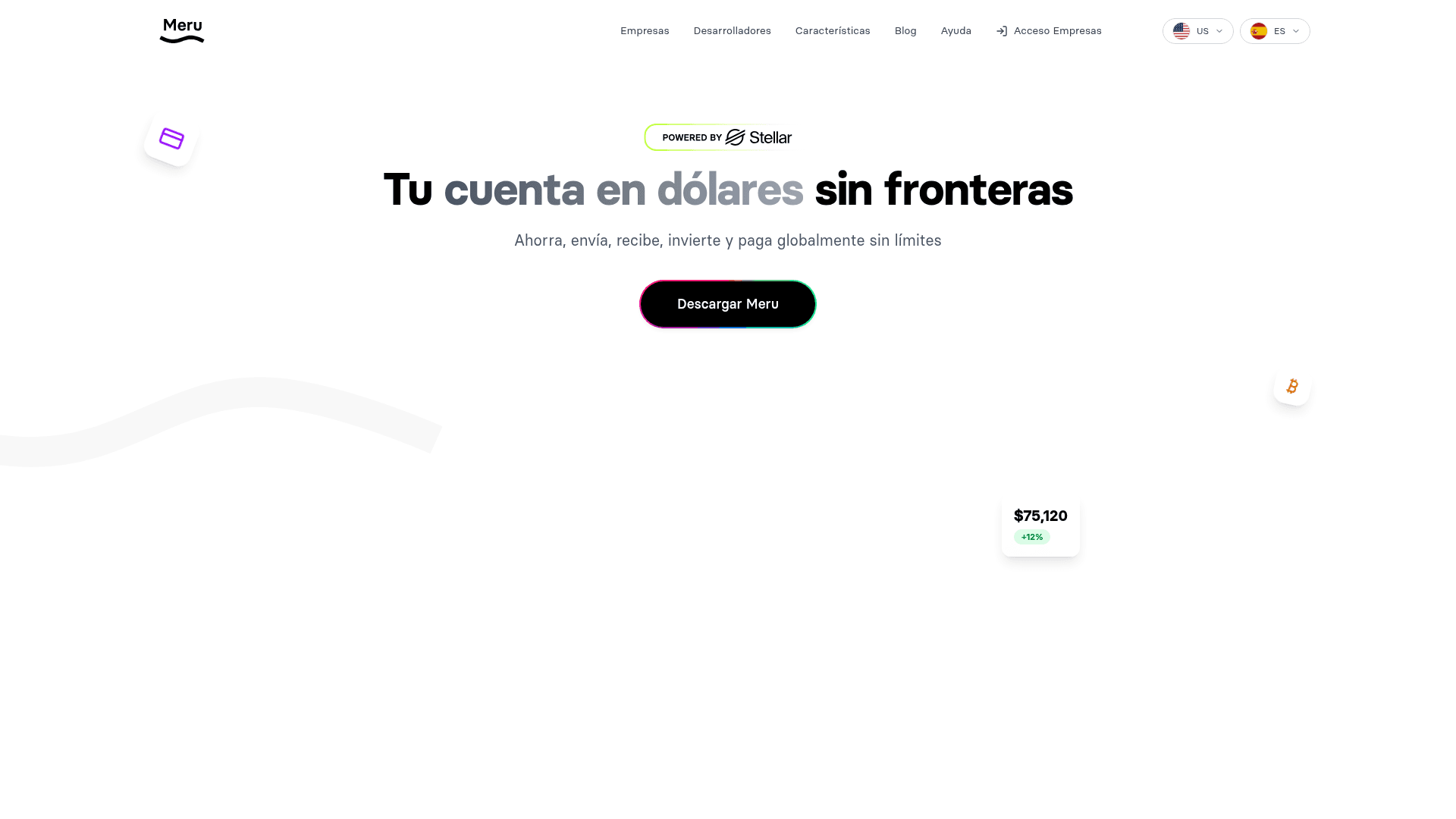 Meru.com screenshot