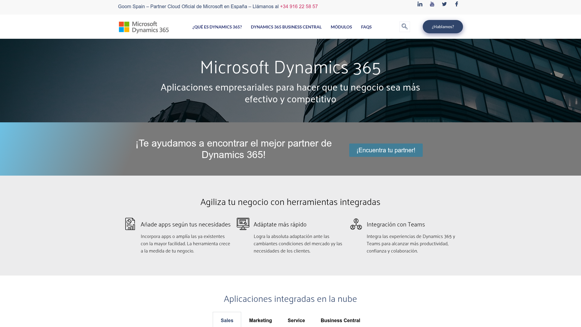 Microsoft Dynamics 365 screenshot