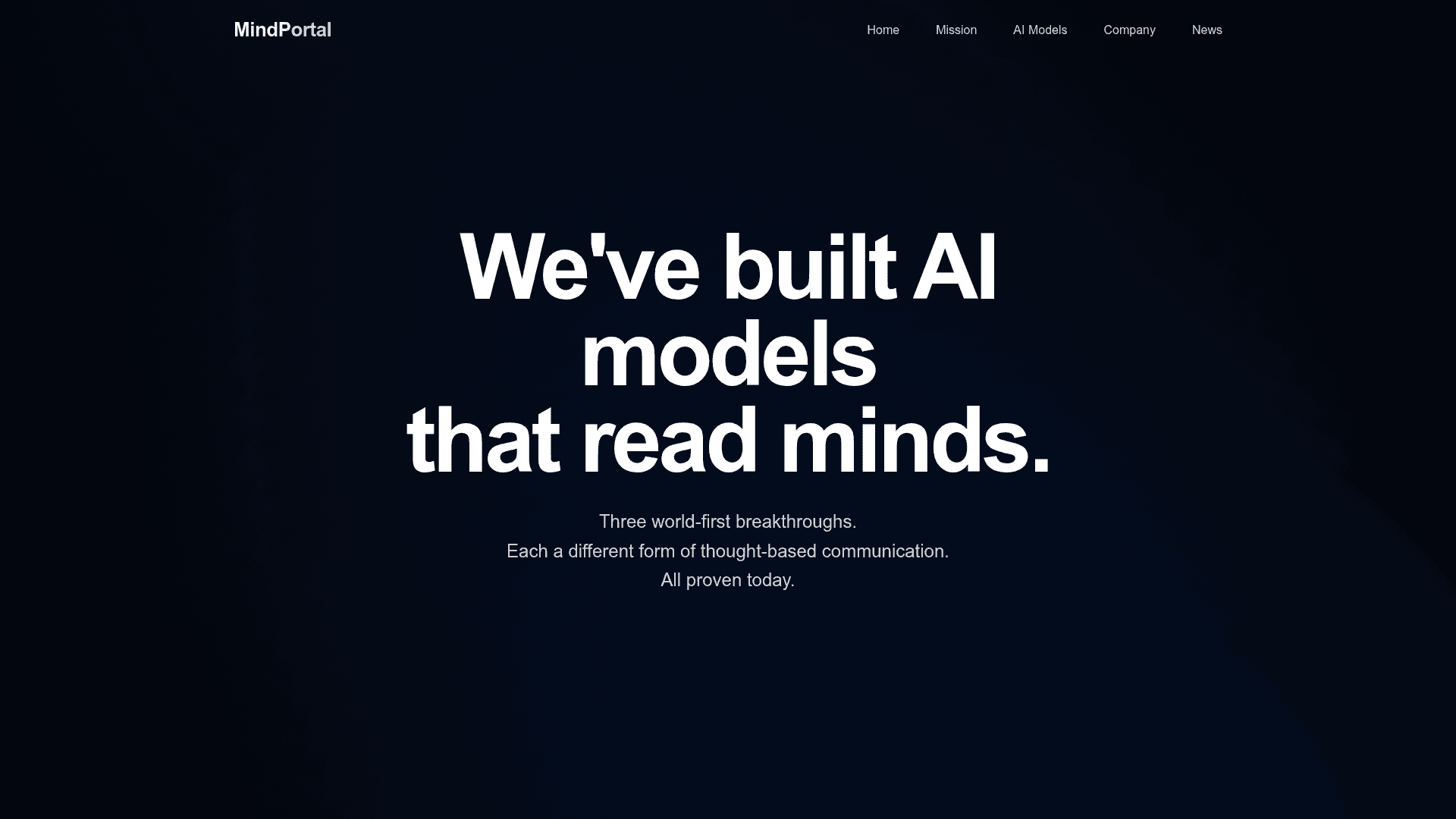 MindPortal screenshot