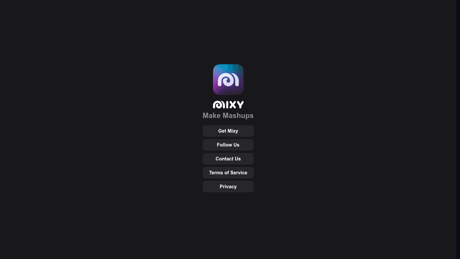 Mixy screenshot