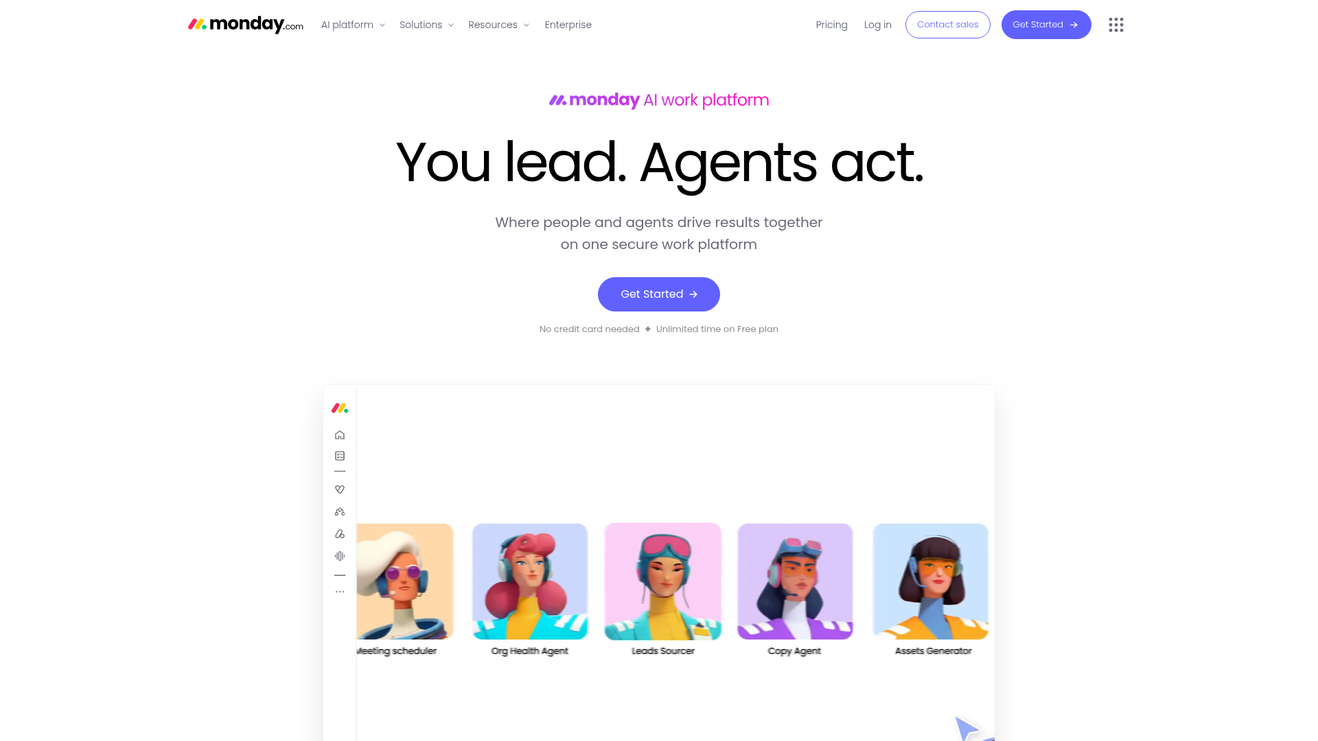 Monday.com screenshot