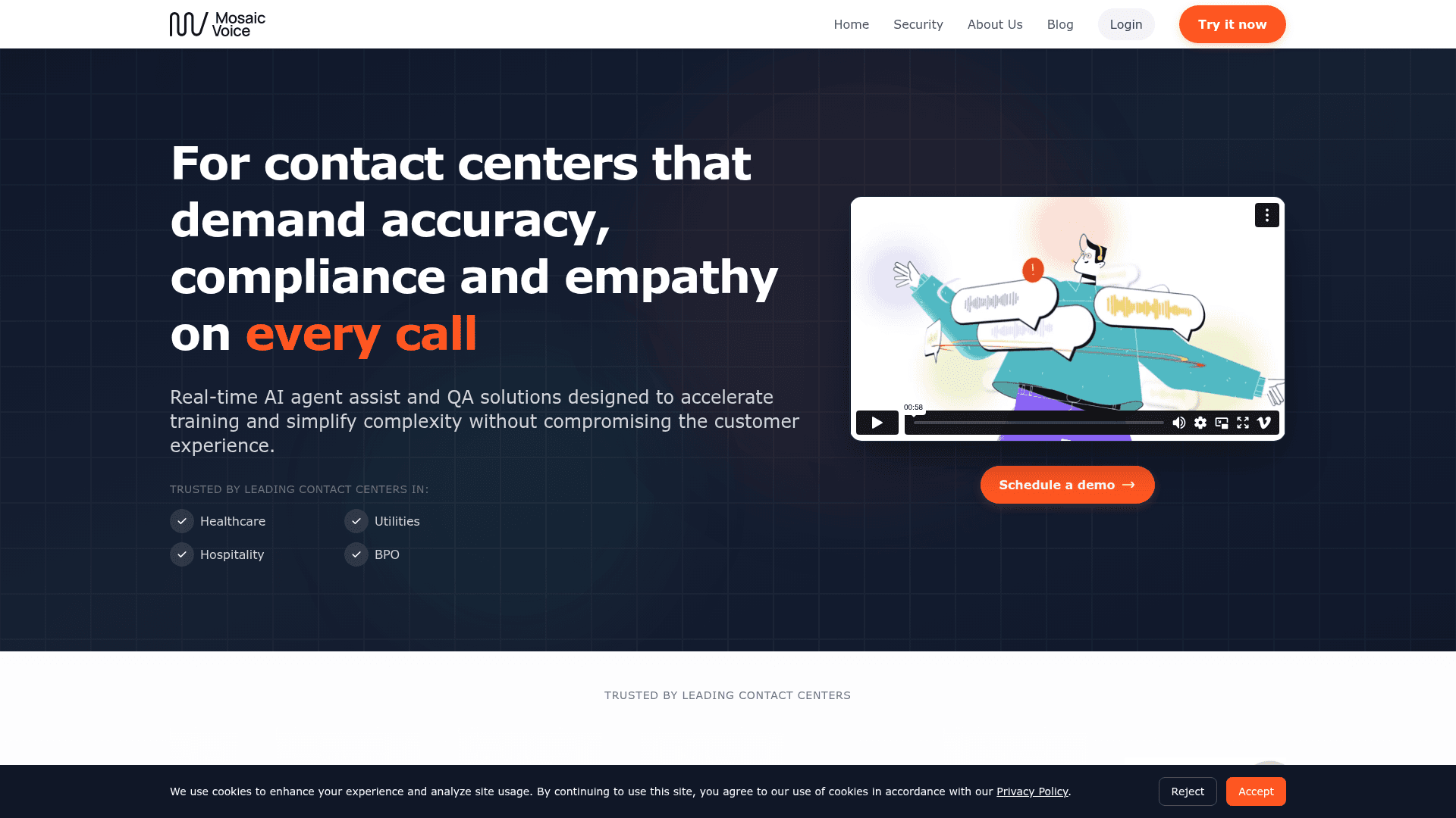 MosaicVoice screenshot