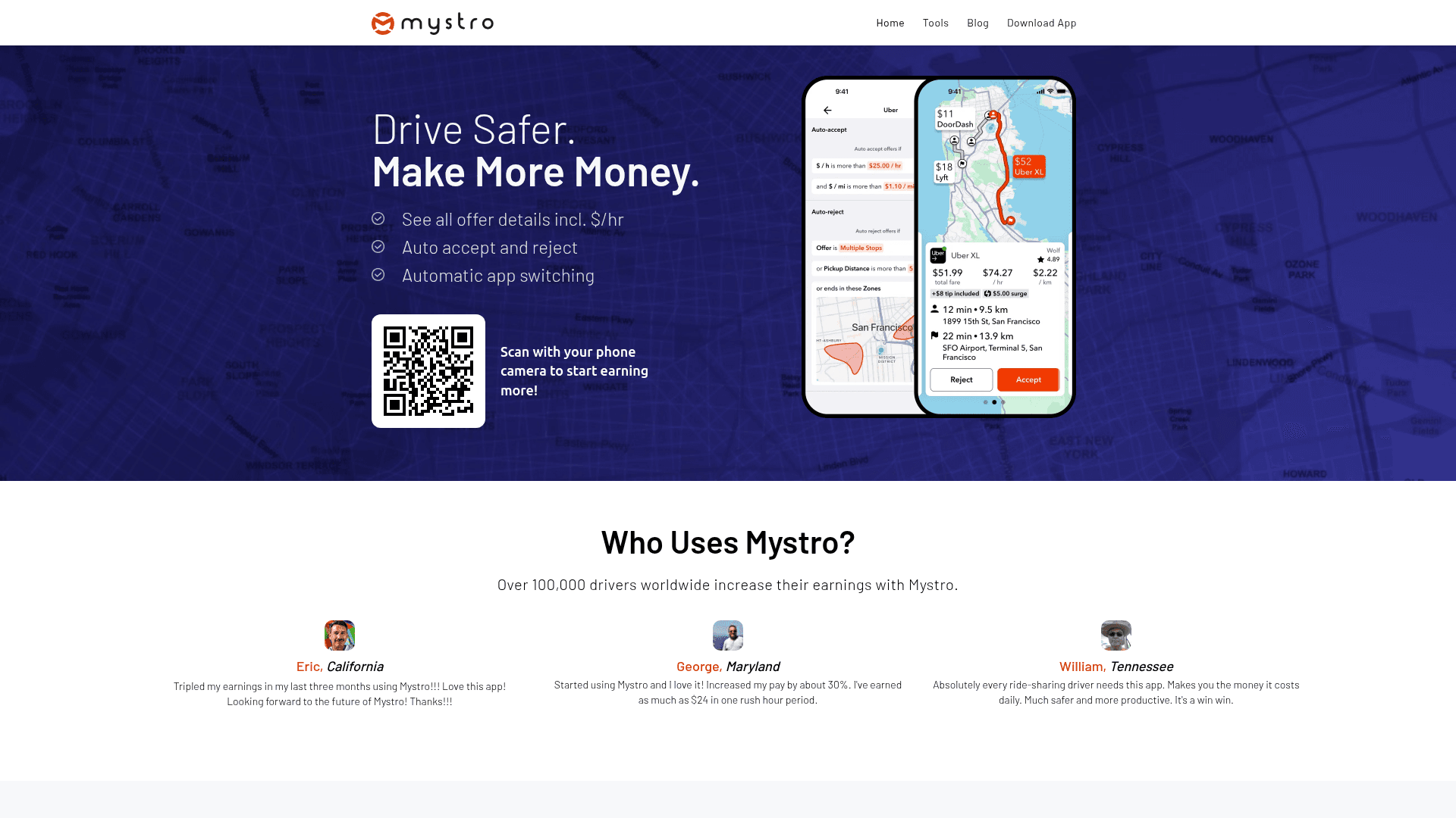 Mystro screenshot