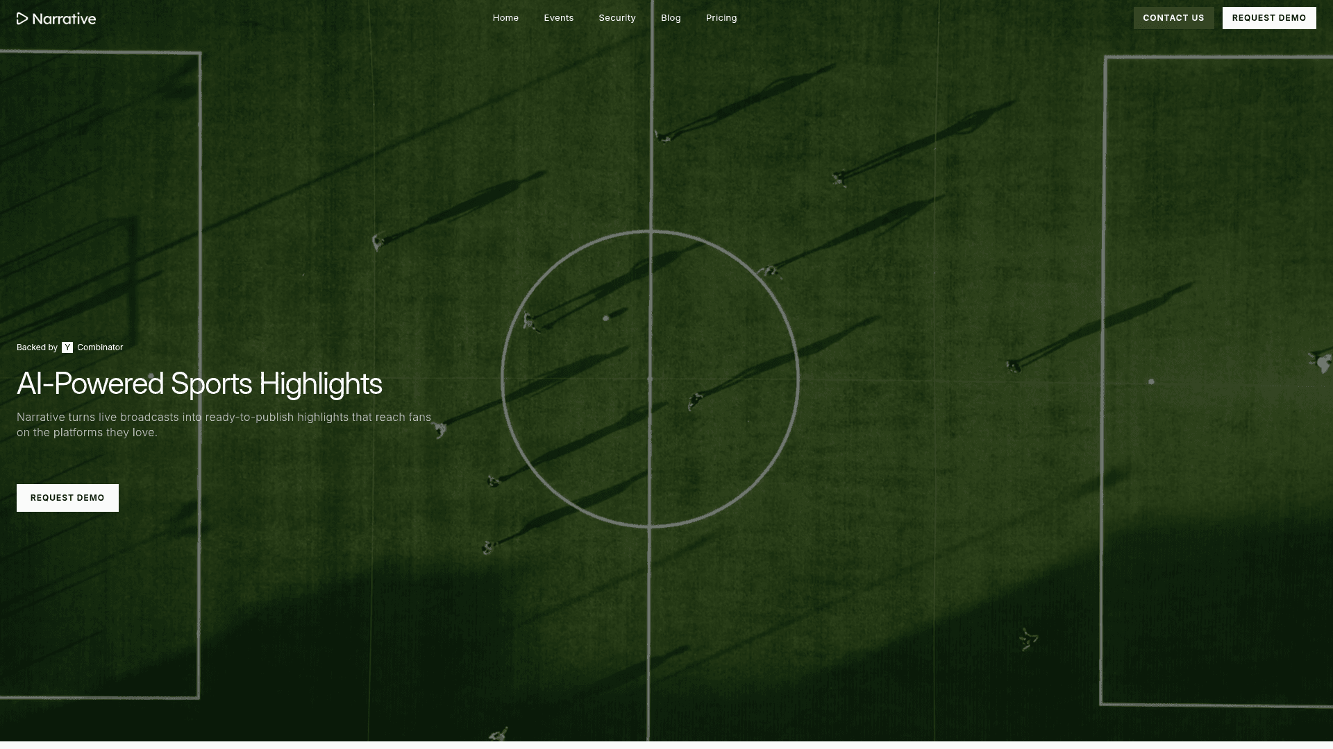 Narrative screenshot