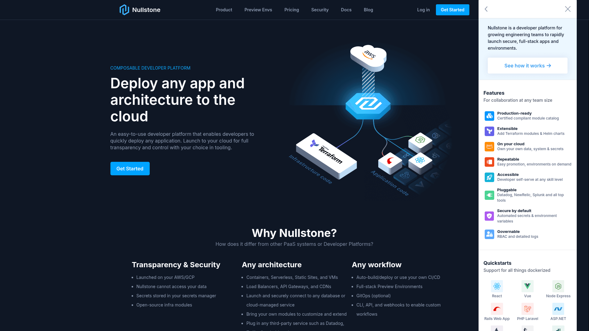 Nullstone screenshot