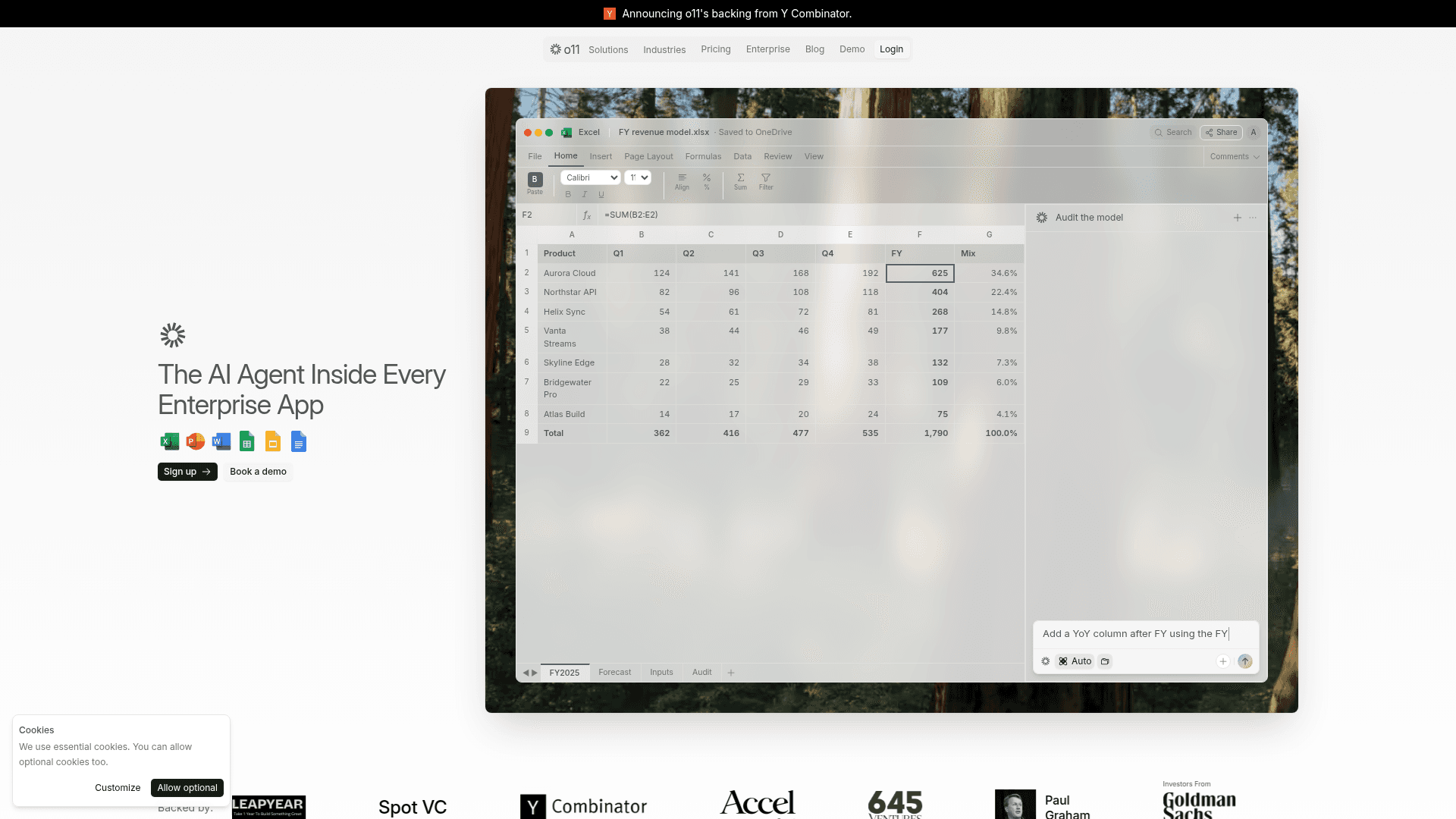 o11 screenshot