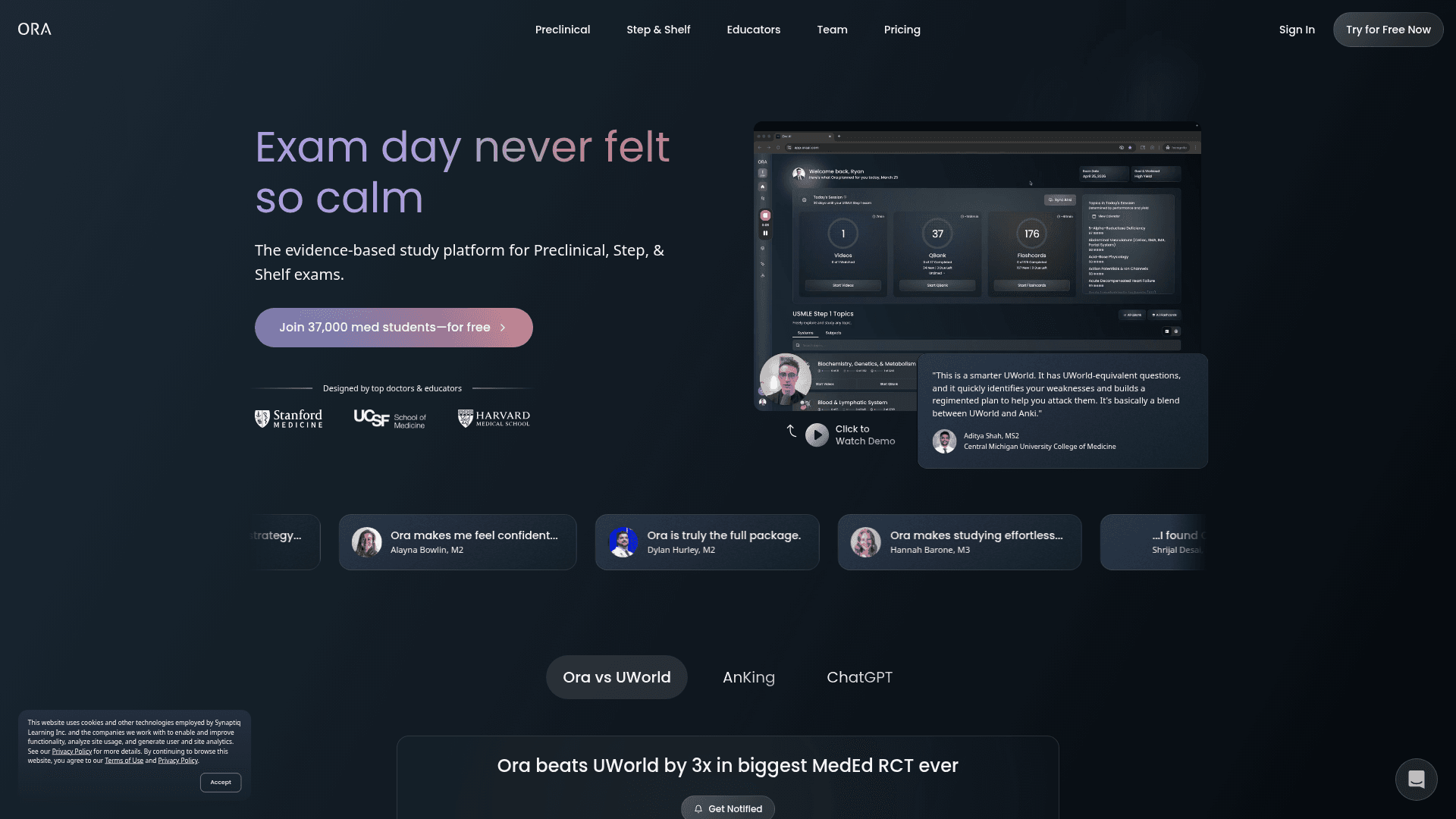 Ora AI screenshot