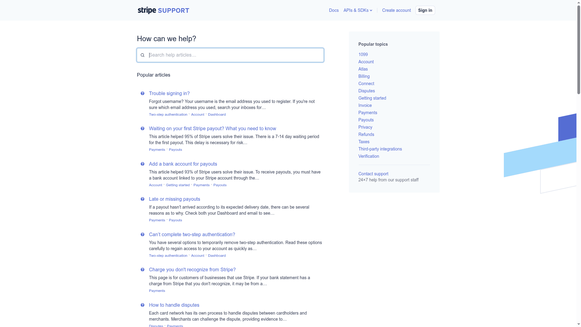 Payable screenshot