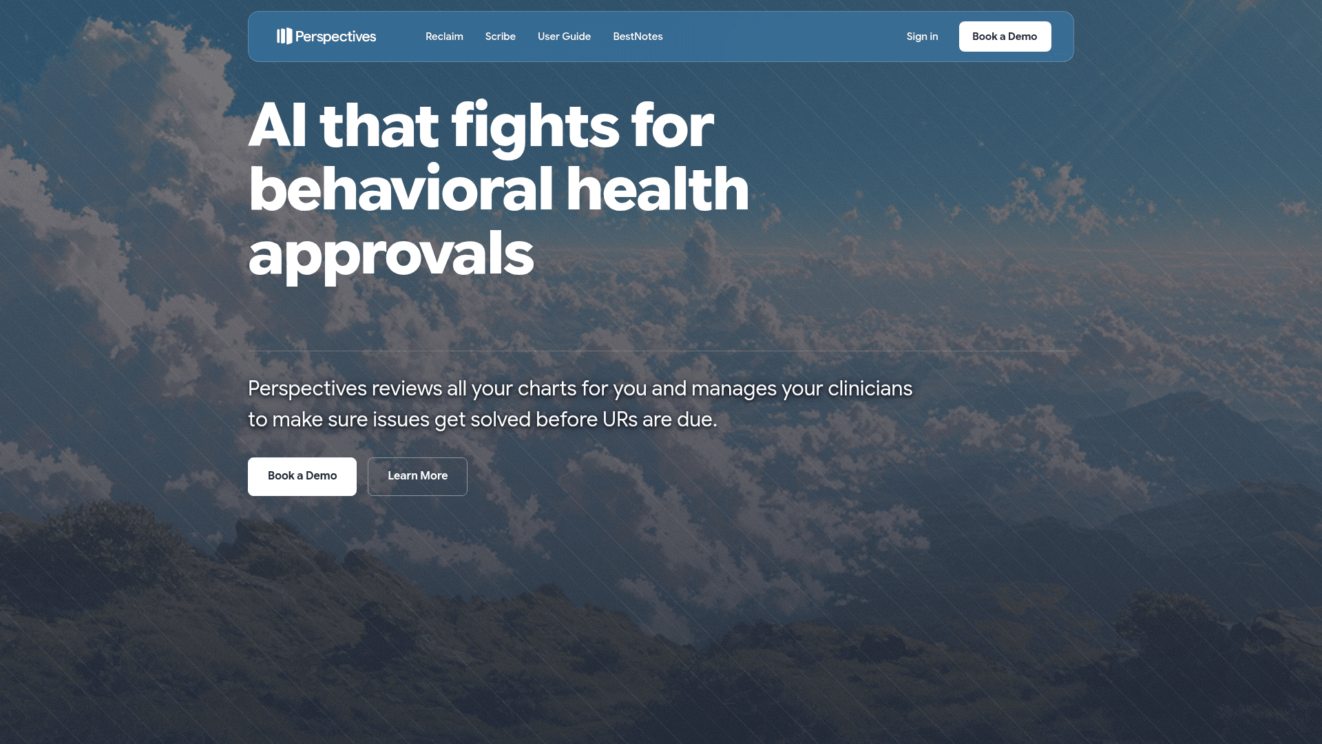 Perspectives Health screenshot