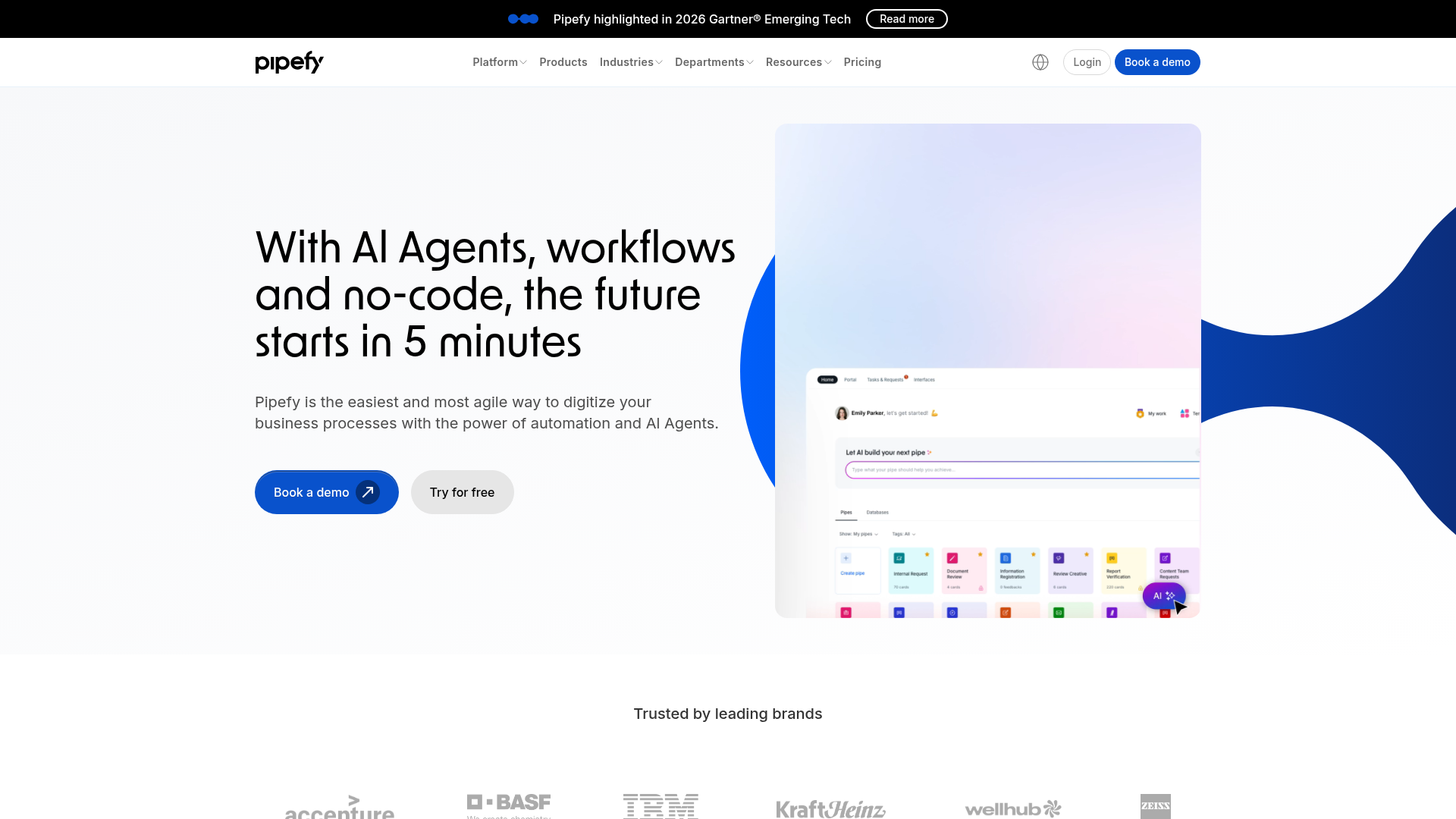 Pipefy screenshot