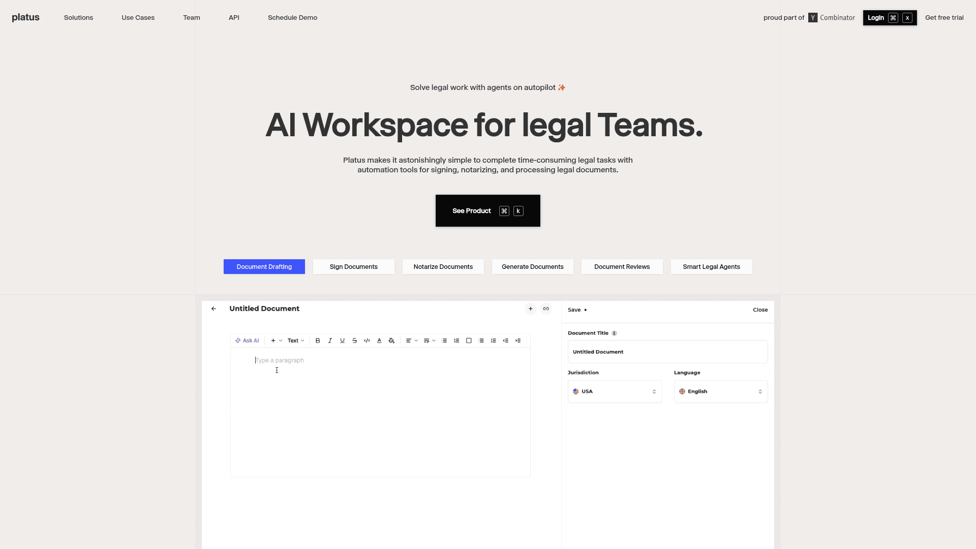 Platus screenshot