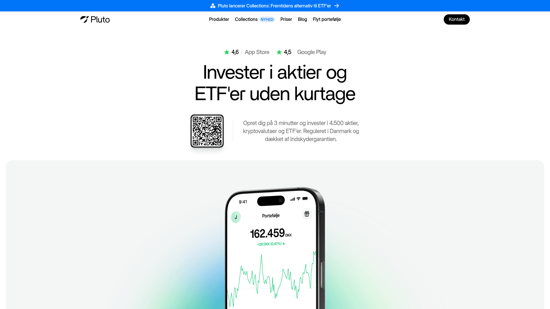 Pluto.markets screenshot
