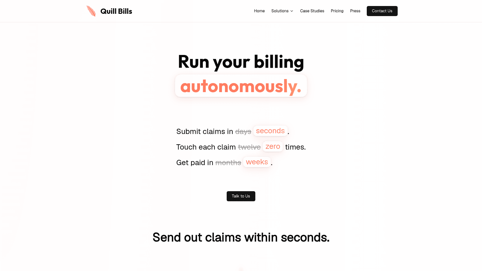 Quill Bills screenshot