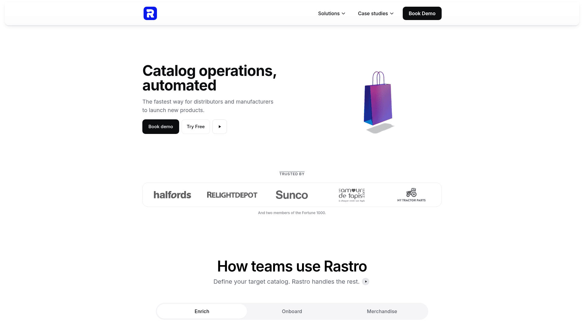 Rastro screenshot