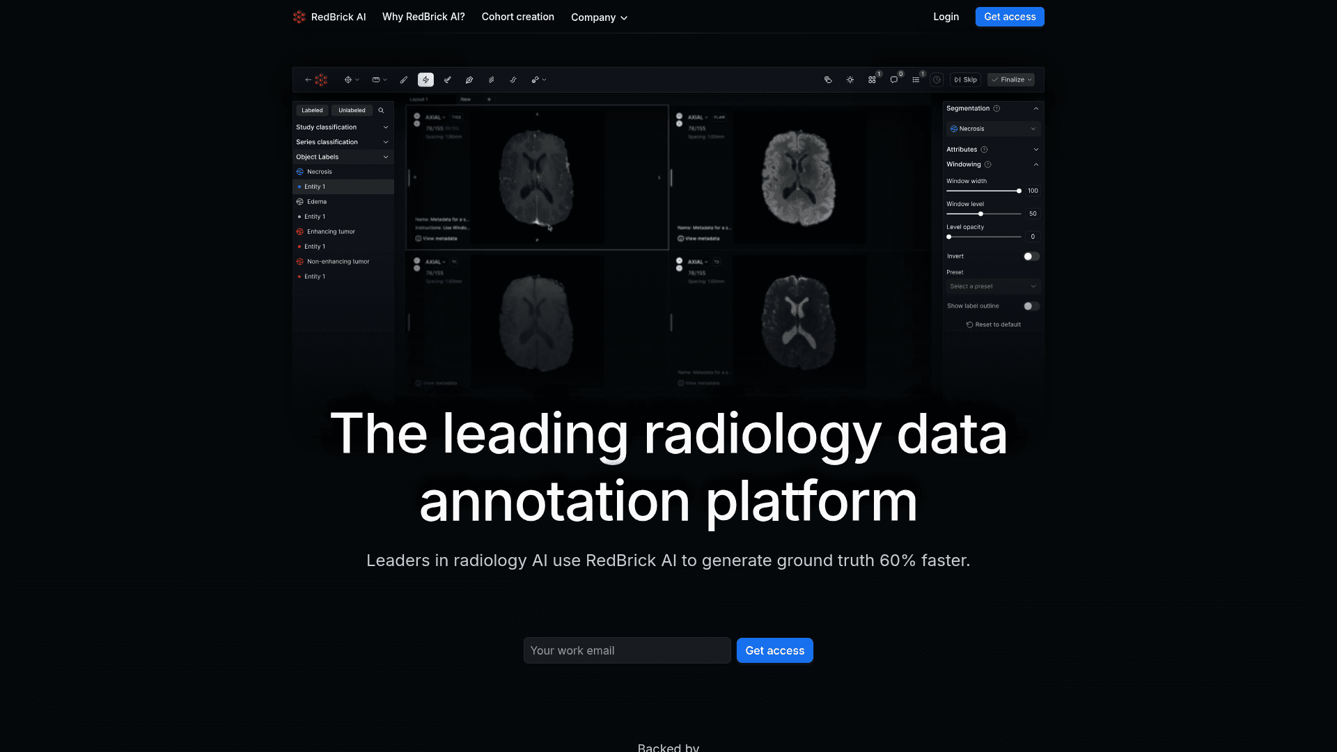 RedBrick AI screenshot