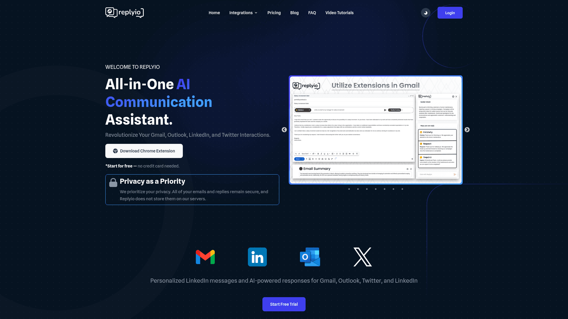 Reply.io screenshot