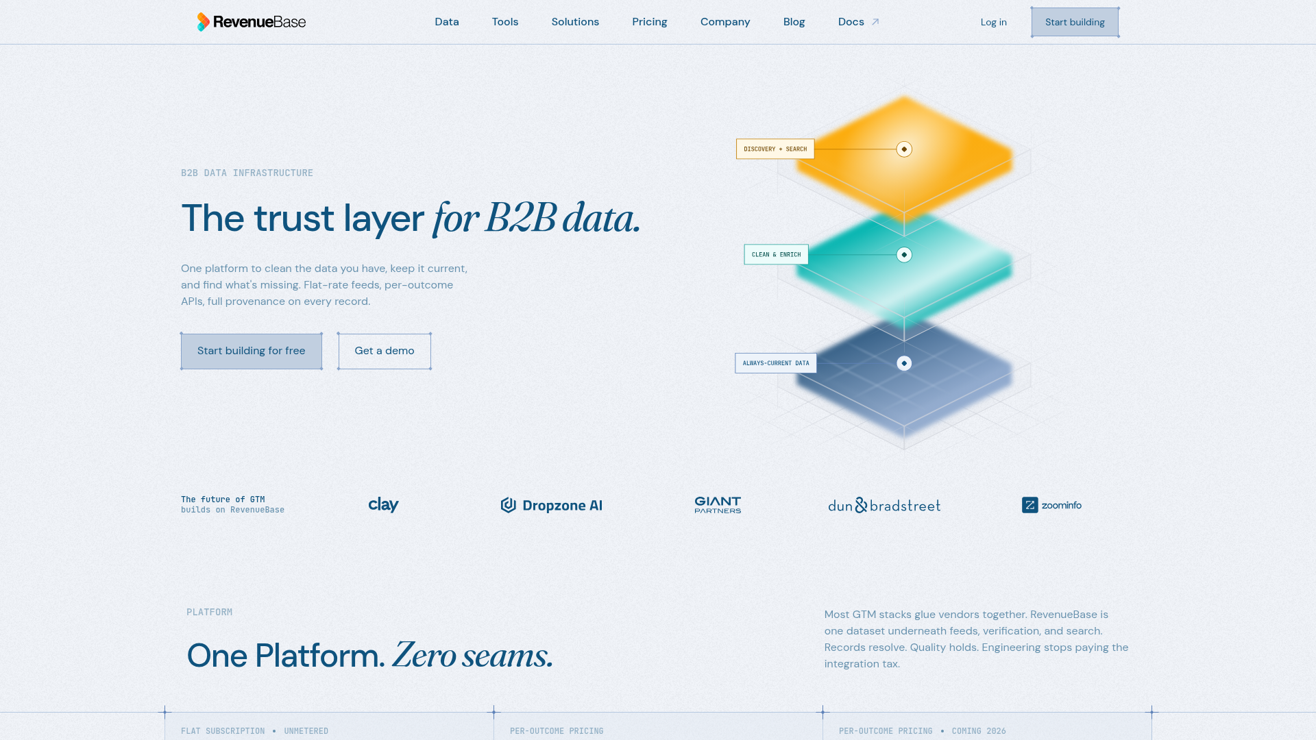 RevenueBase screenshot