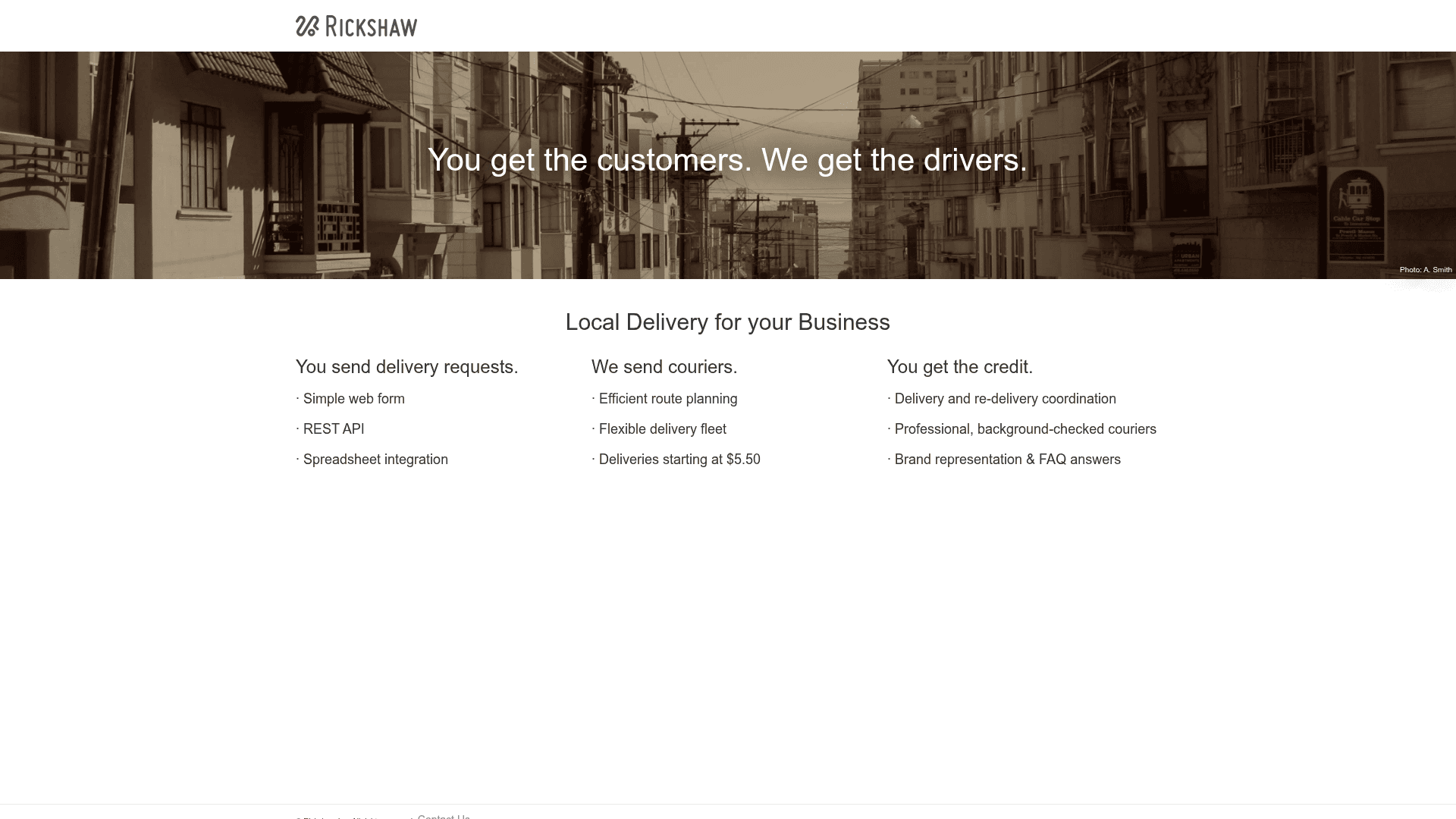 Rickshaw screenshot