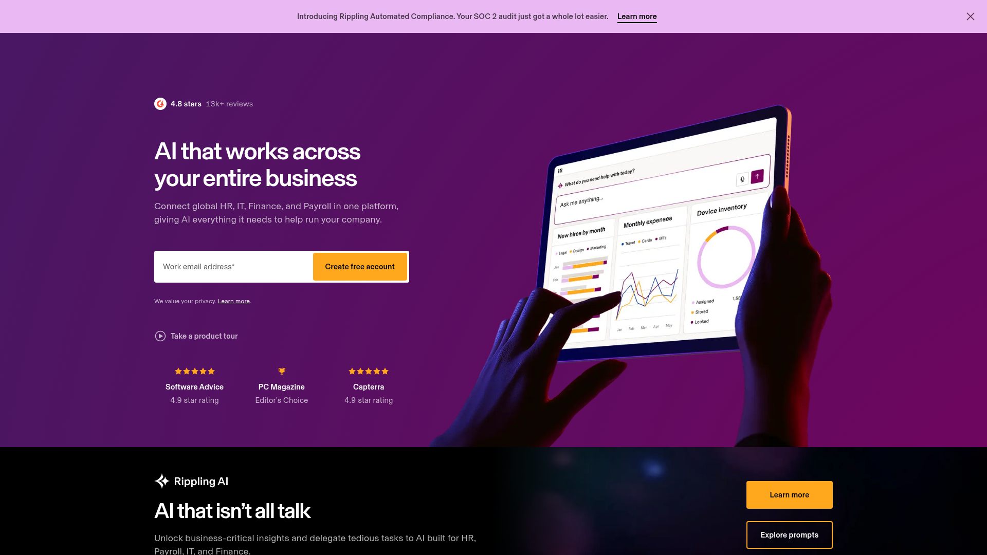 Rippling screenshot