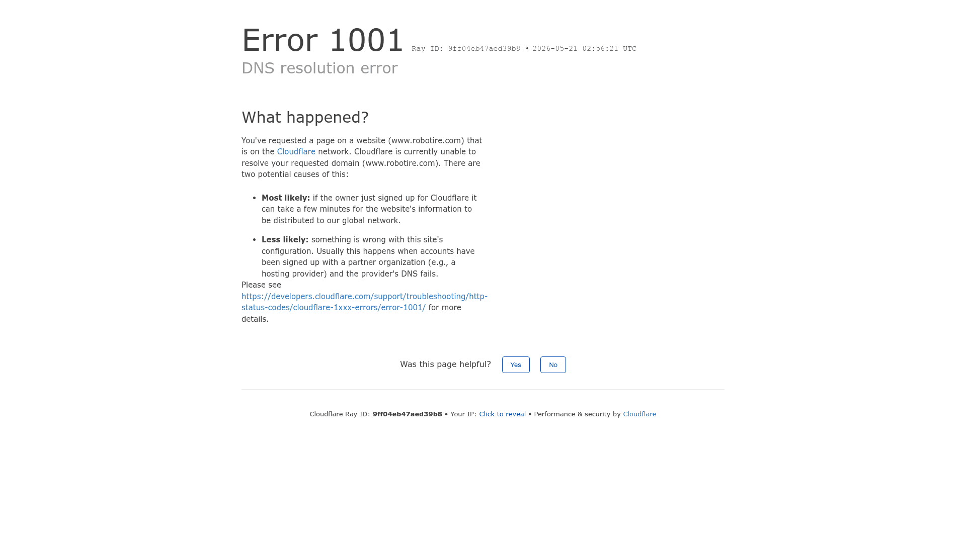 RoboTire screenshot