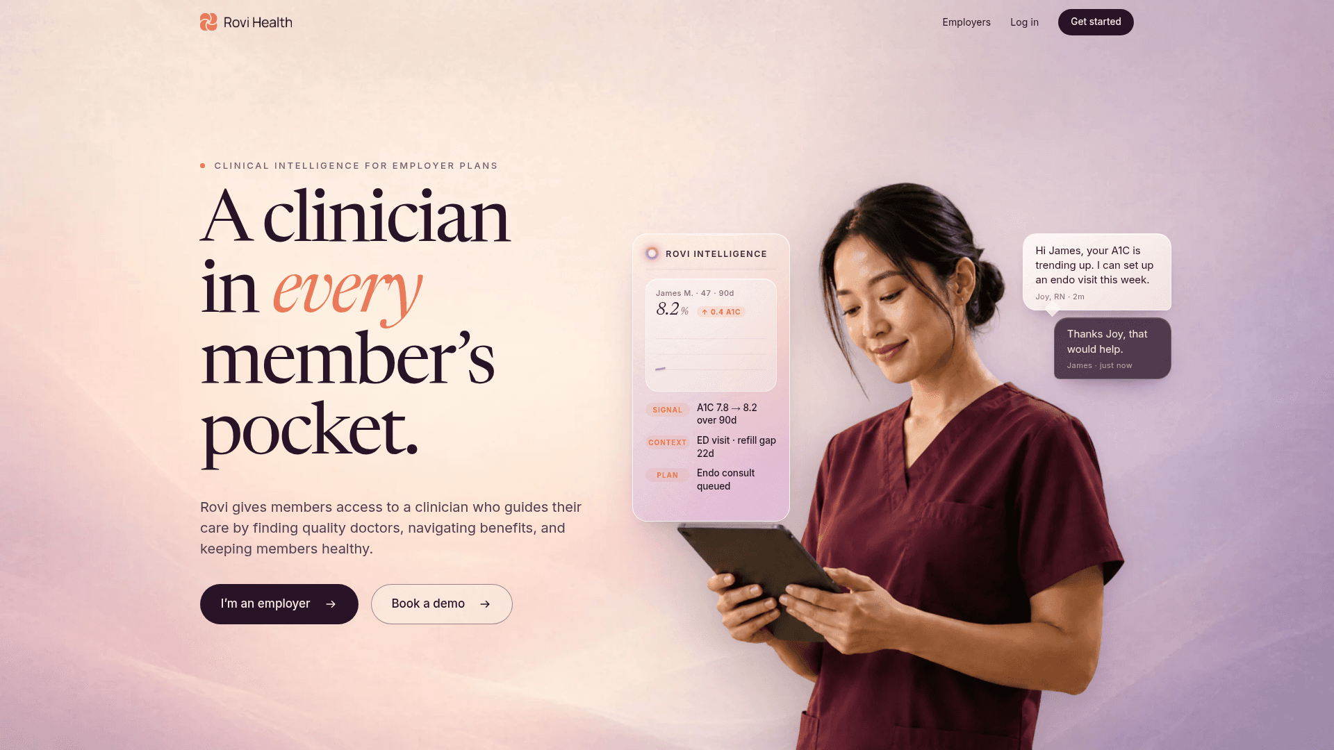 Rovi Health screenshot