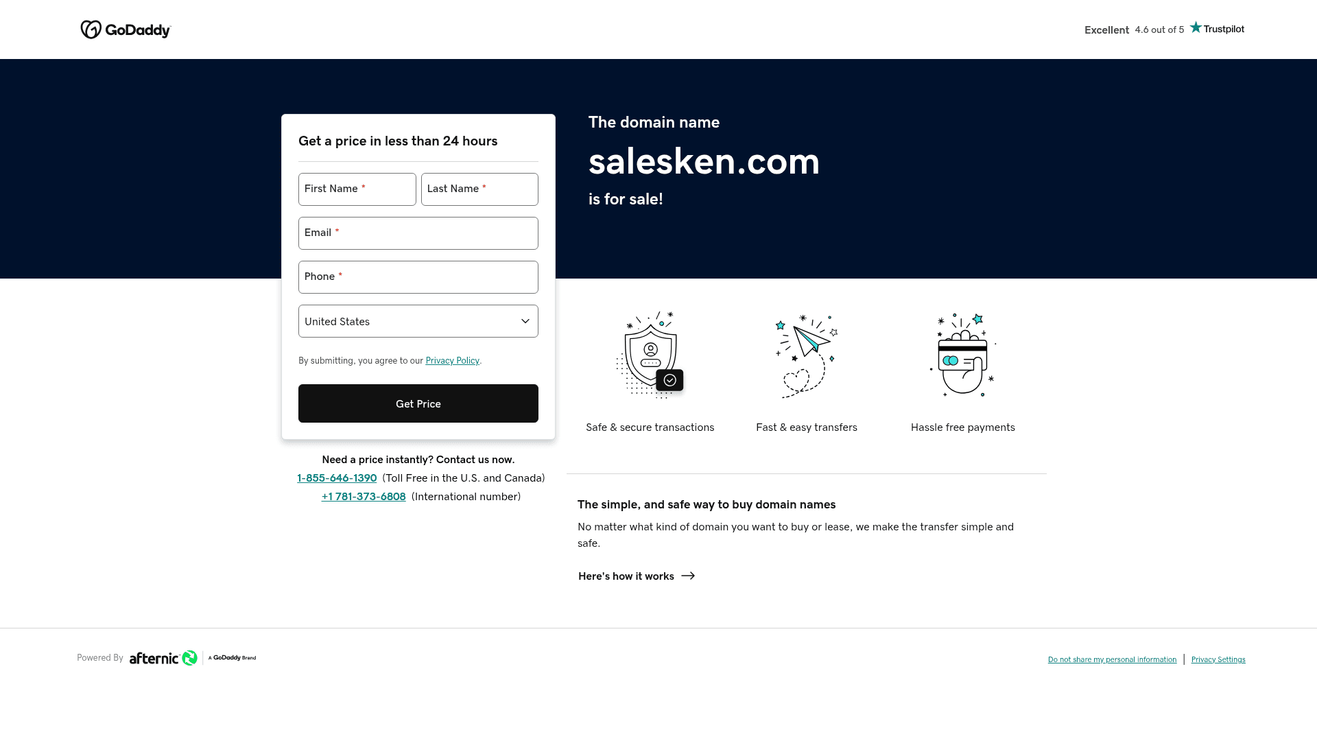 Salesken screenshot