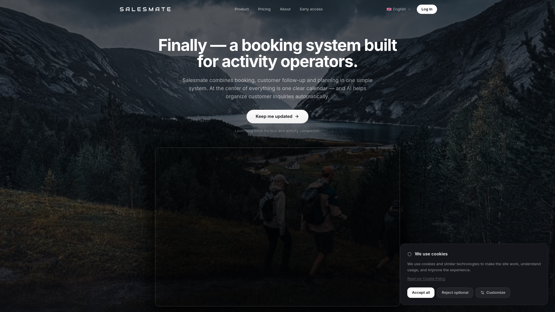 Salesmate screenshot