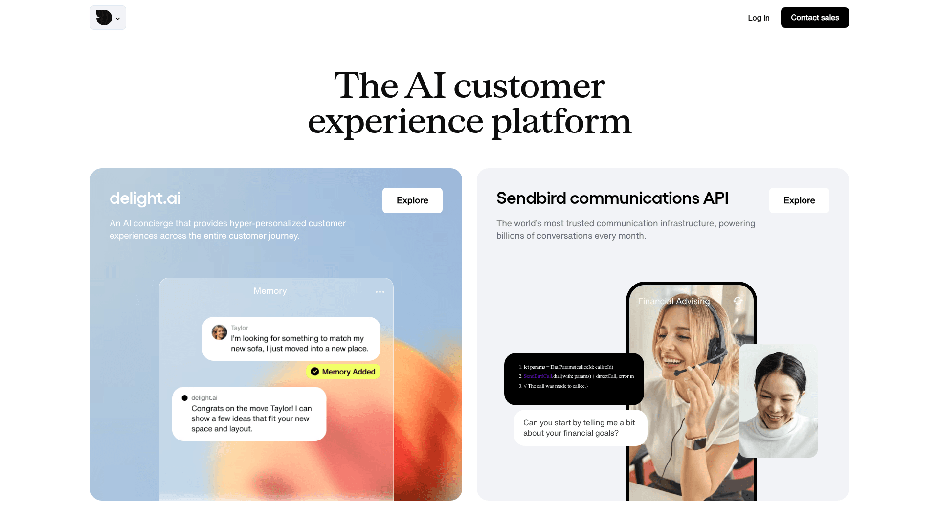 Sendbird screenshot