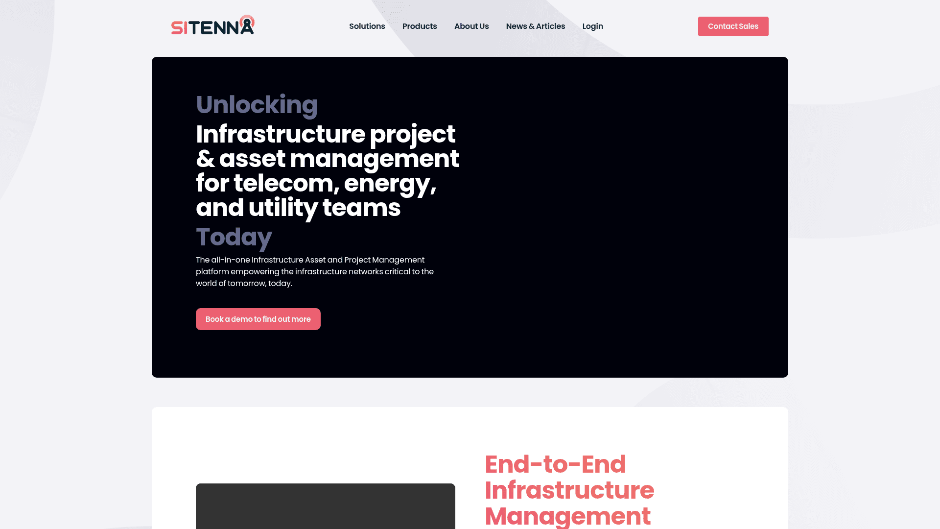 Sitenna screenshot