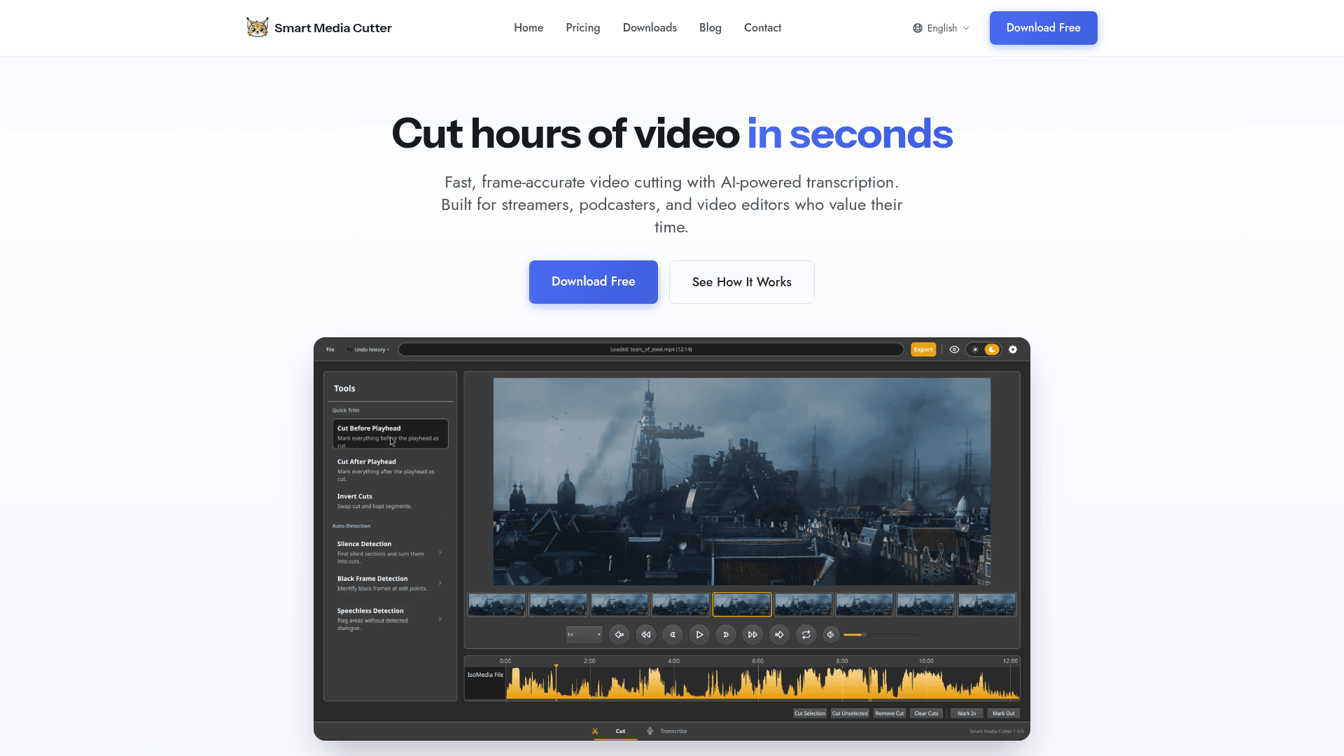 Smart Media Cutter screenshot