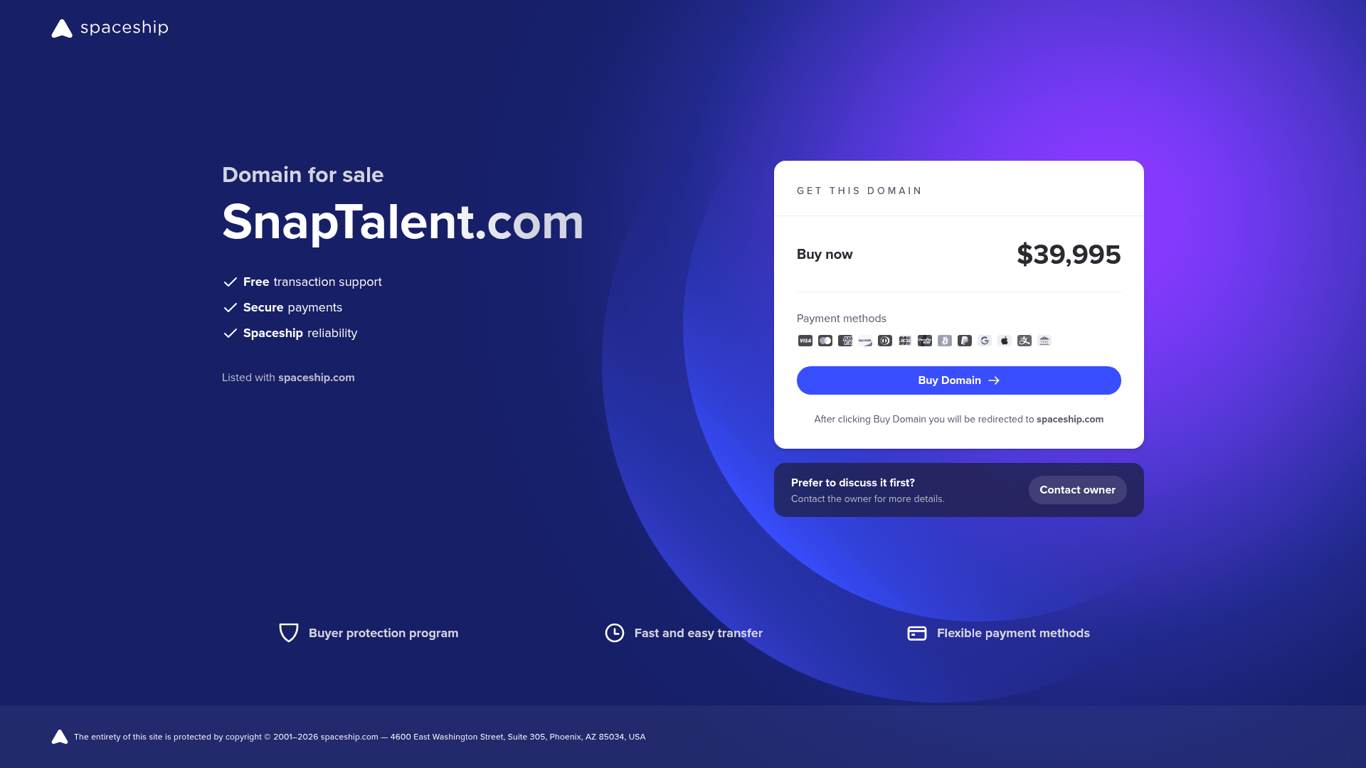 Snaptalent screenshot