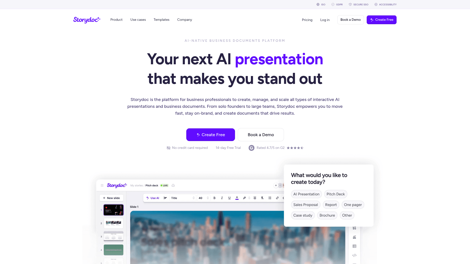 Storydoc screenshot