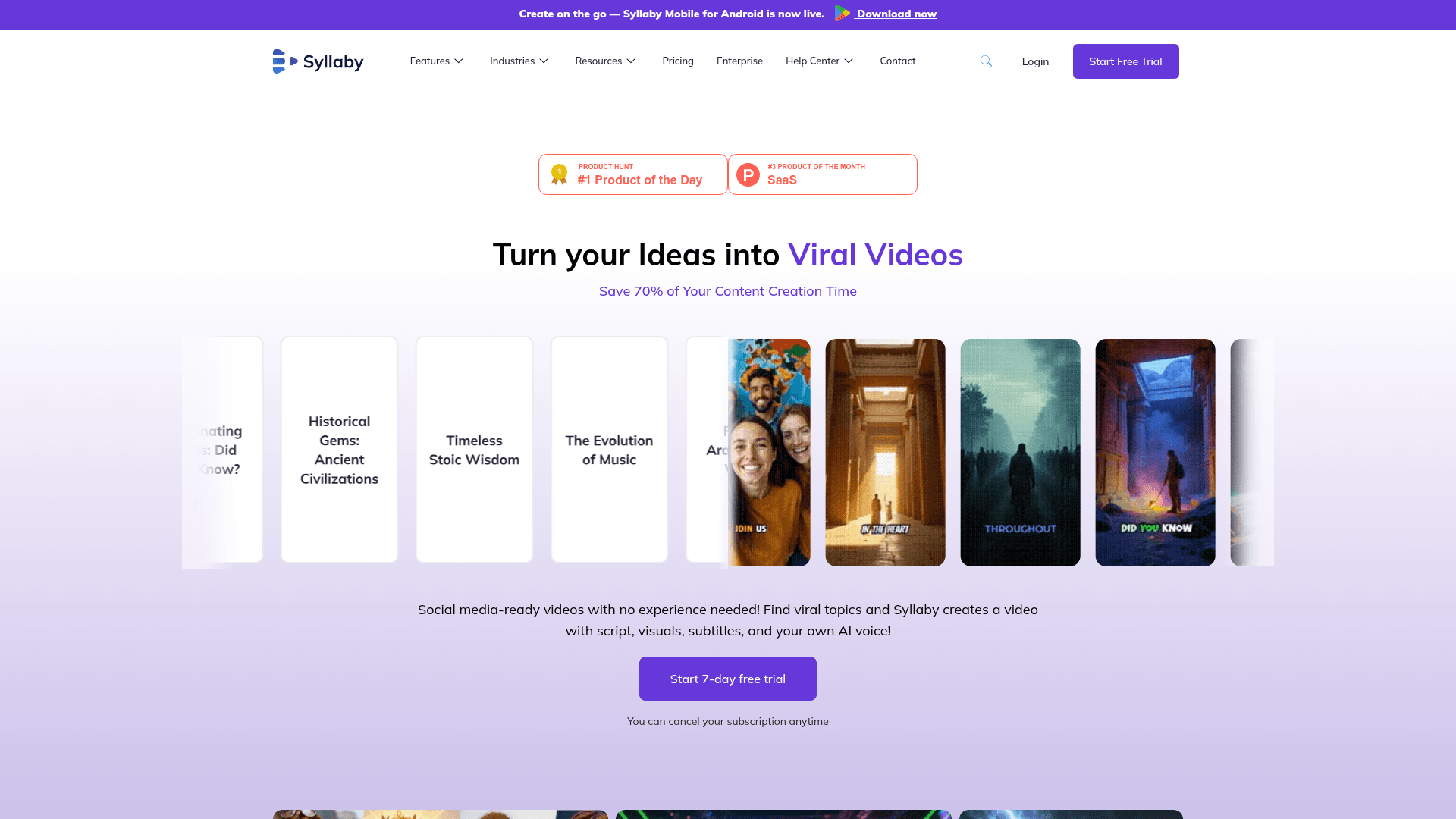 Syllaby screenshot