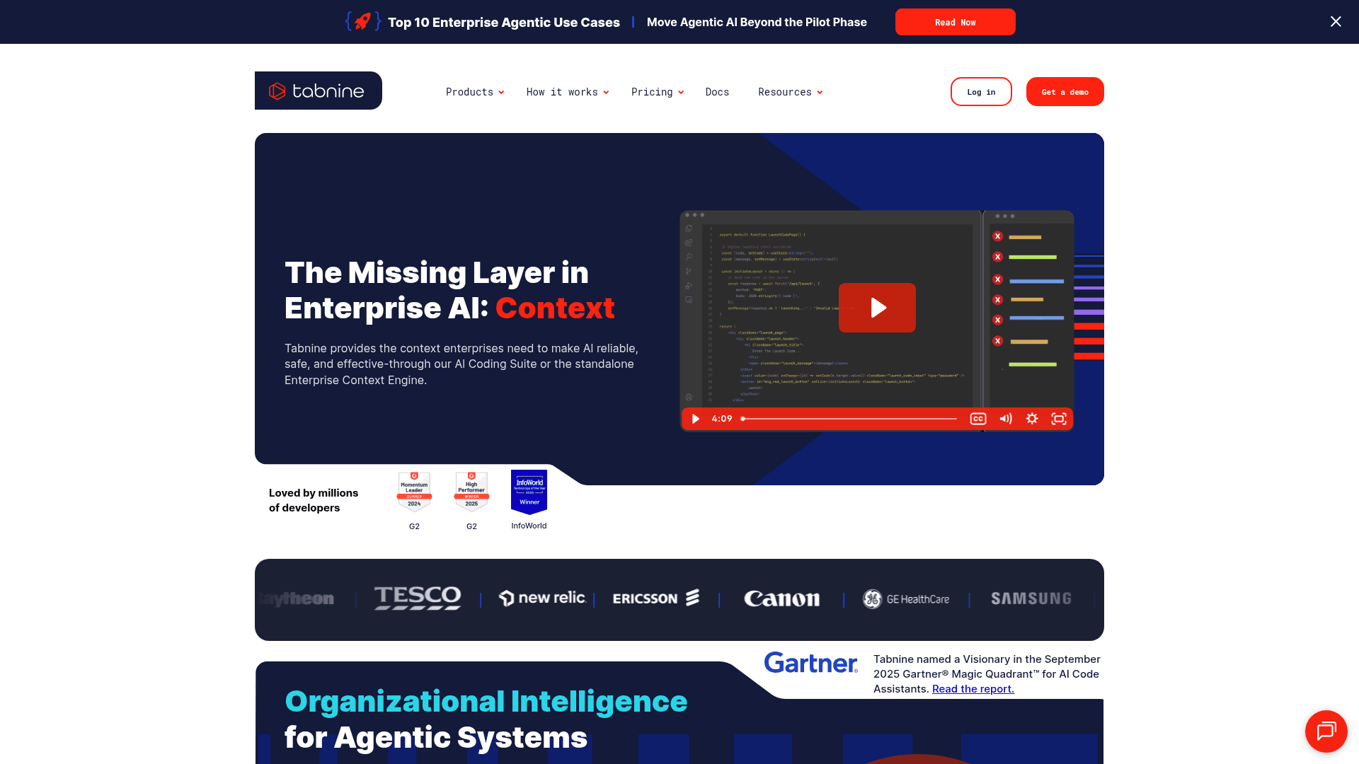 Tabnine screenshot
