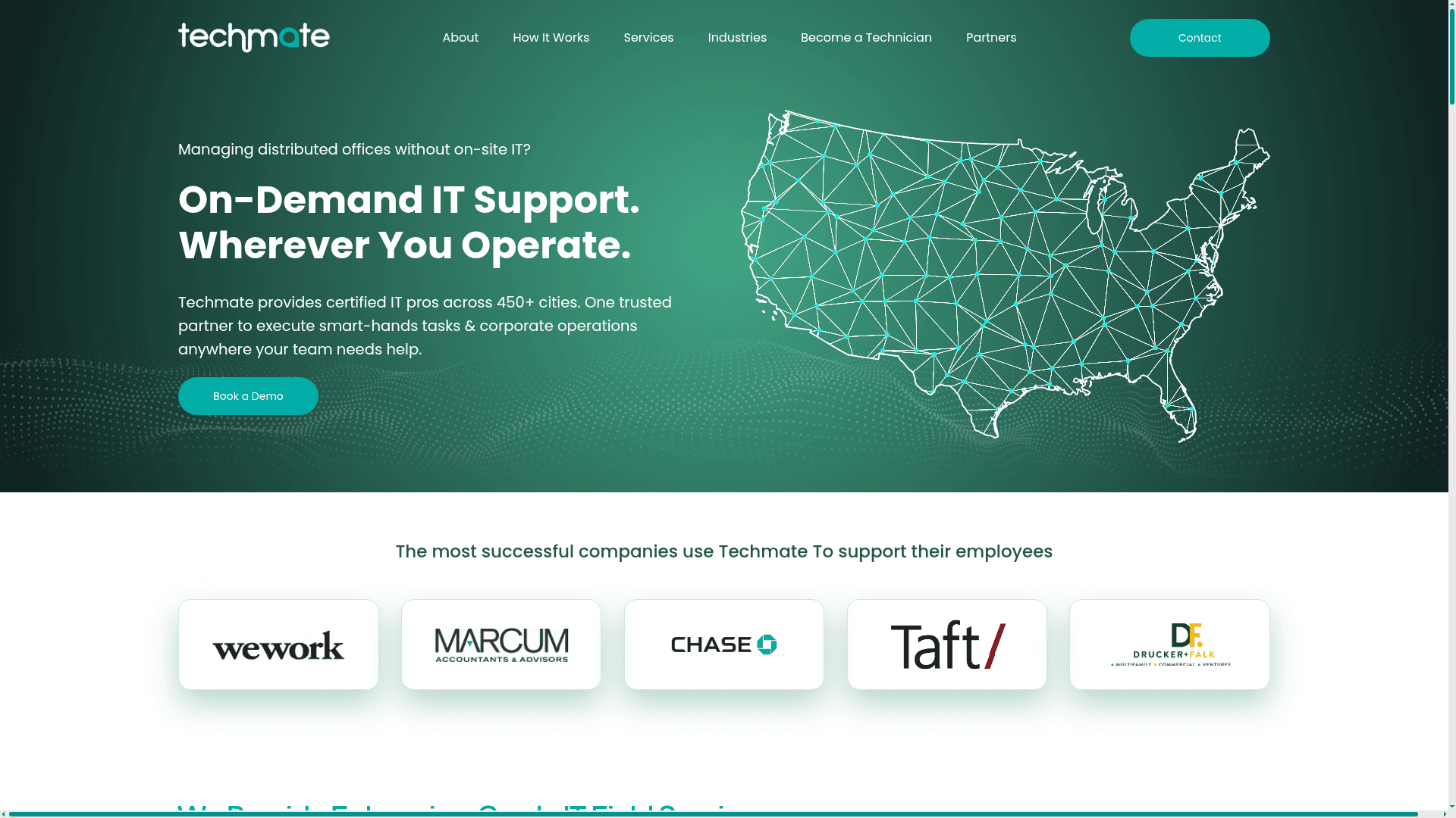 Techmate screenshot