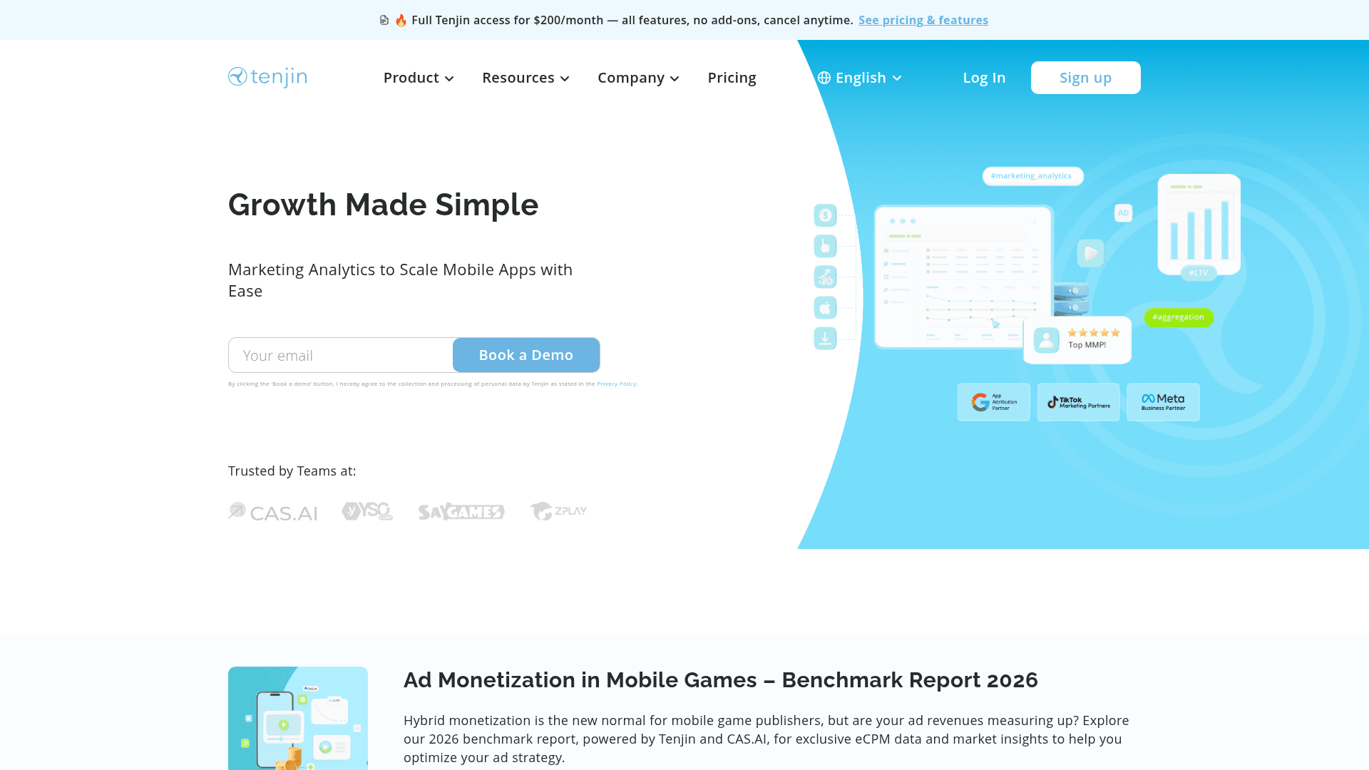 Tenjin screenshot