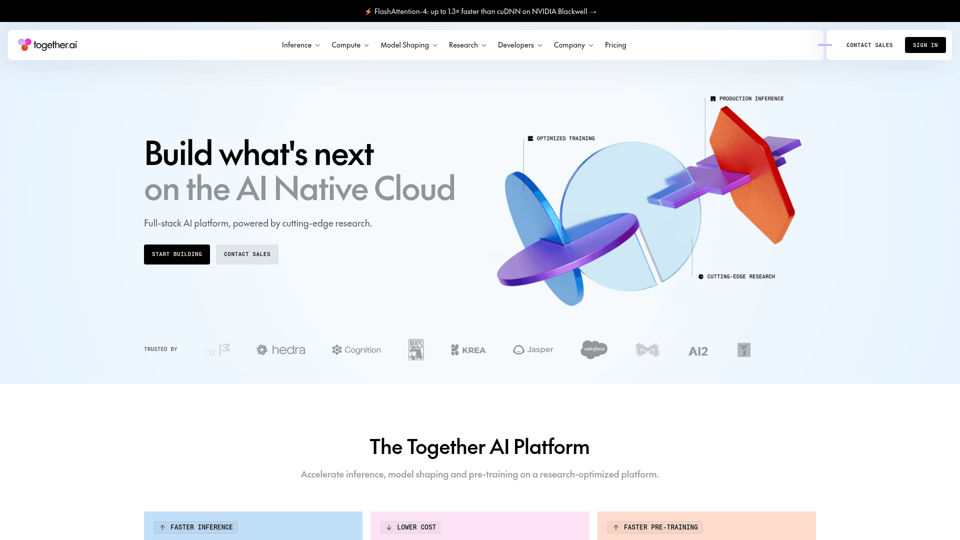 Together AI screenshot