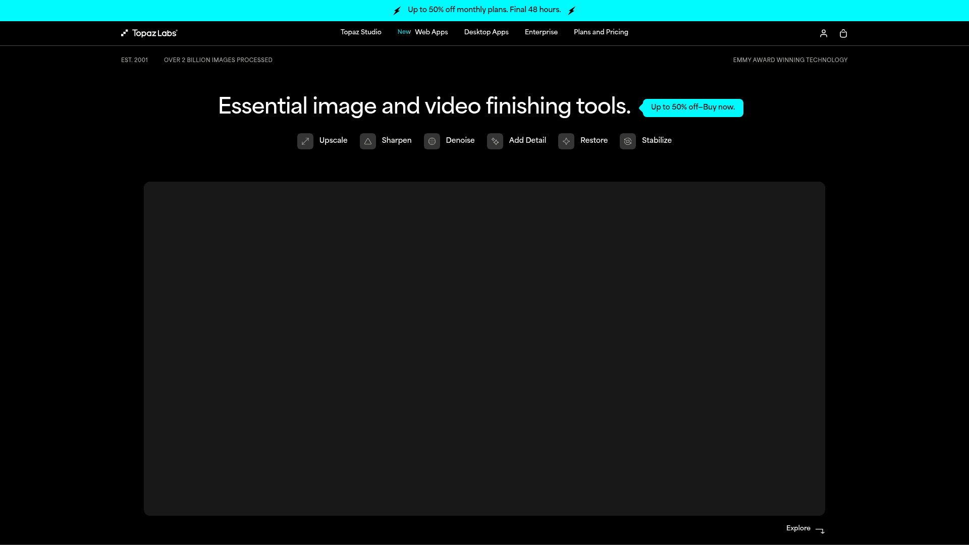 Topaz Labs screenshot